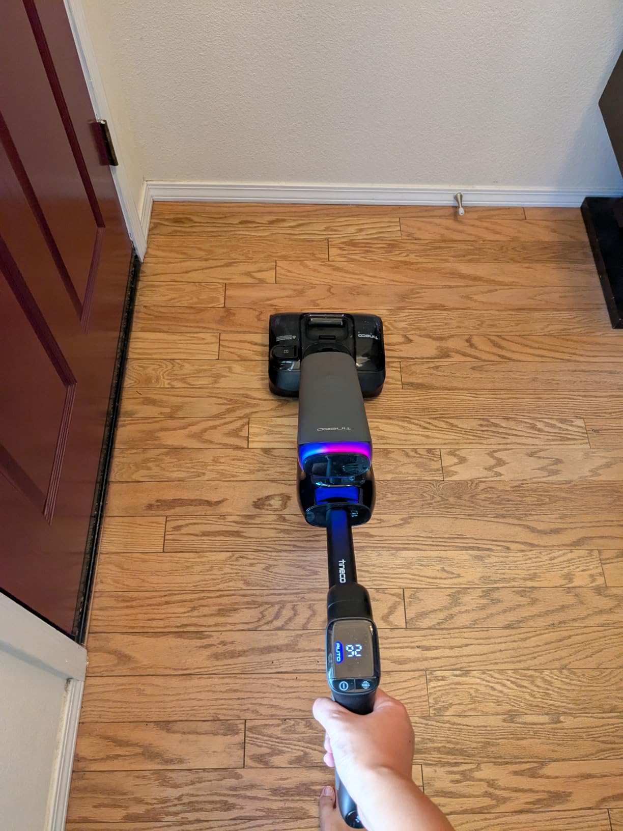 Tineco Floor ONE S7 Artist Wet Dry Vacuum Cleaner, 22kPa Suction Floor Cleaner Mop, 50 Min Runtime, iLoop Smart Sensor, DualBlock Anti-Tangle Design, 185 Flashdry, Dual-Edge Cleaning, 180 Lay-Flat customer photo 2