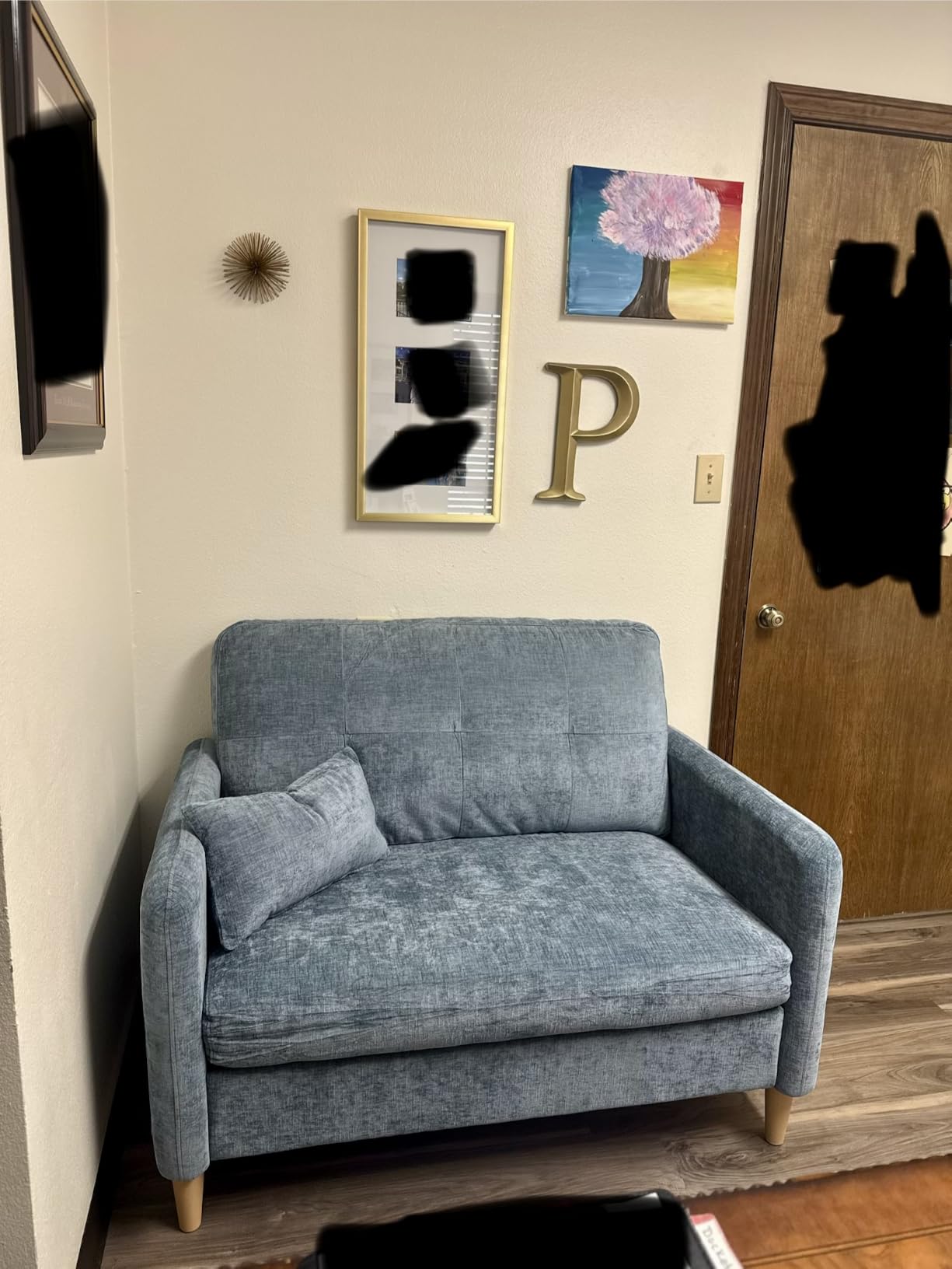 Hanherry Loveseat Sofa, 47