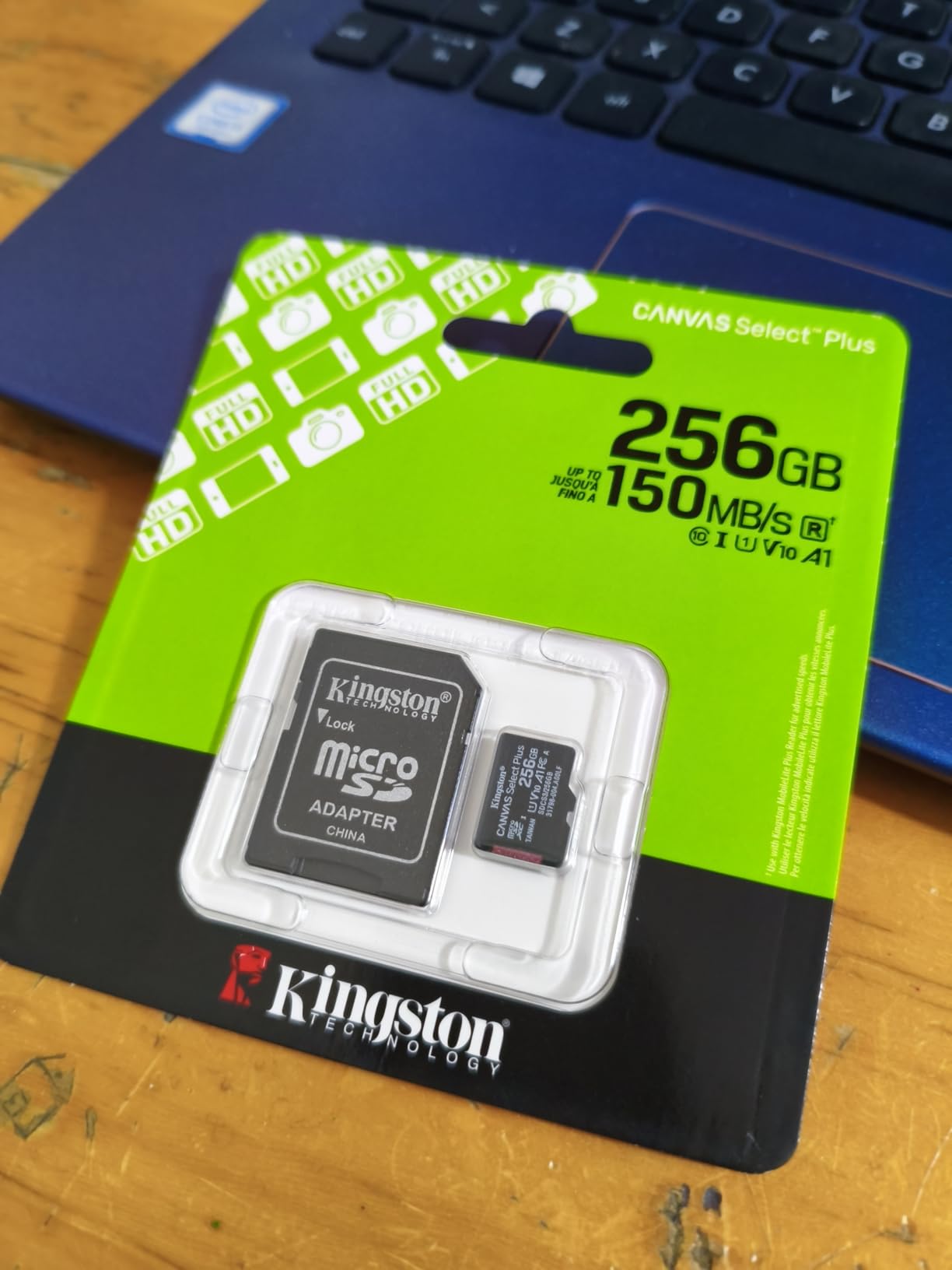 Kingston Canvas Select Plus 256GB microSD Card | Up to 150MB/s | Class 10, UHS-I, U1, V10, A1 | SDCS3/256GB customer photo 1