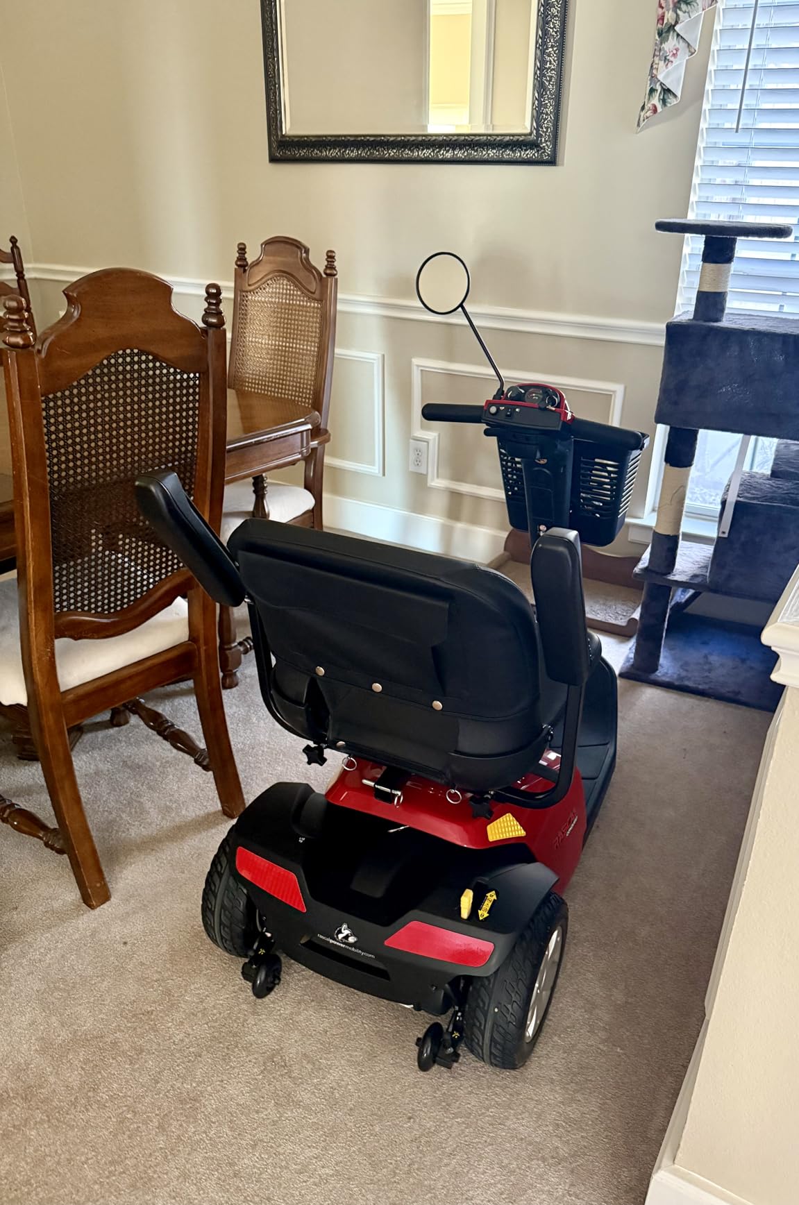 Rascal Conquest 3-Wheel Heavy-Duty Outdoor Mobility Scooter, Long-Range Battery-Powered Electric Travel, 350lb Capacity, Battery Included customer photo 2