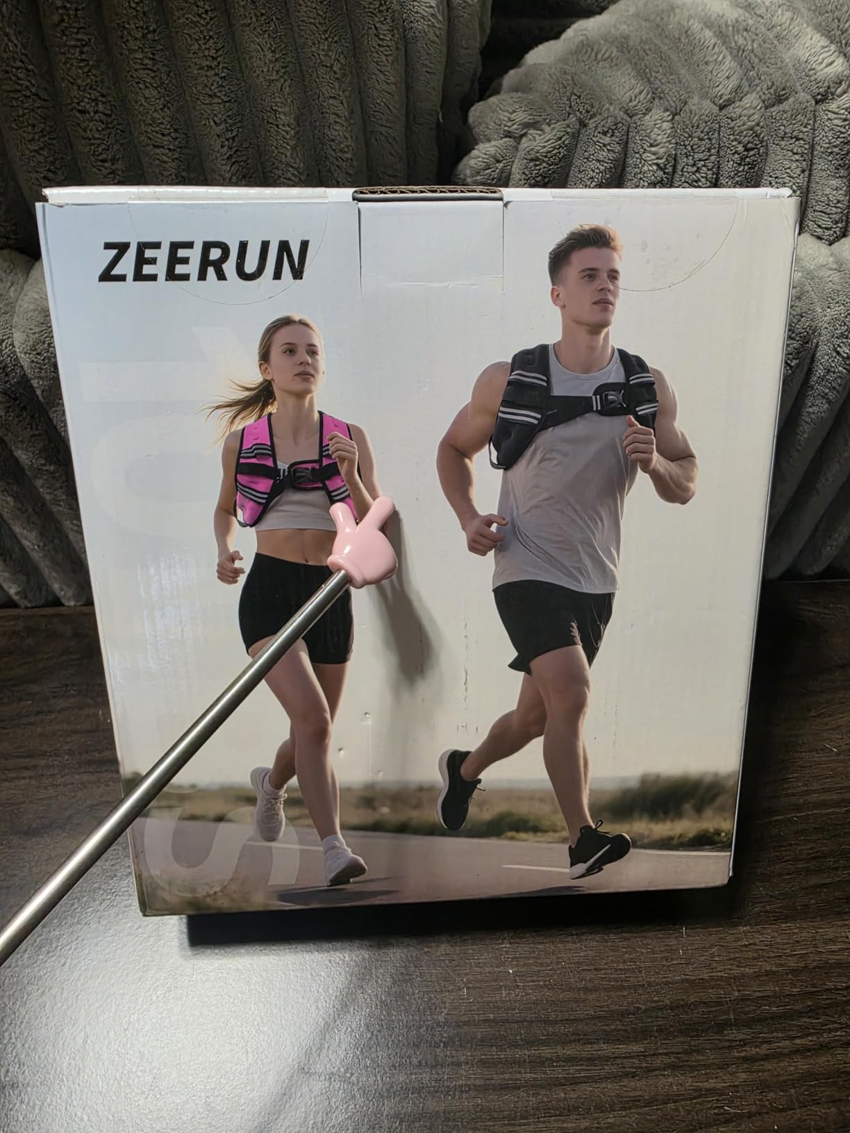 Zeerun Weighted Vest for Women & Men with Reflective Stripe and Adjustable Buckle, Comfortable & Durable Rucking Vest for Walking, Running & Strength Training customer photo 1
