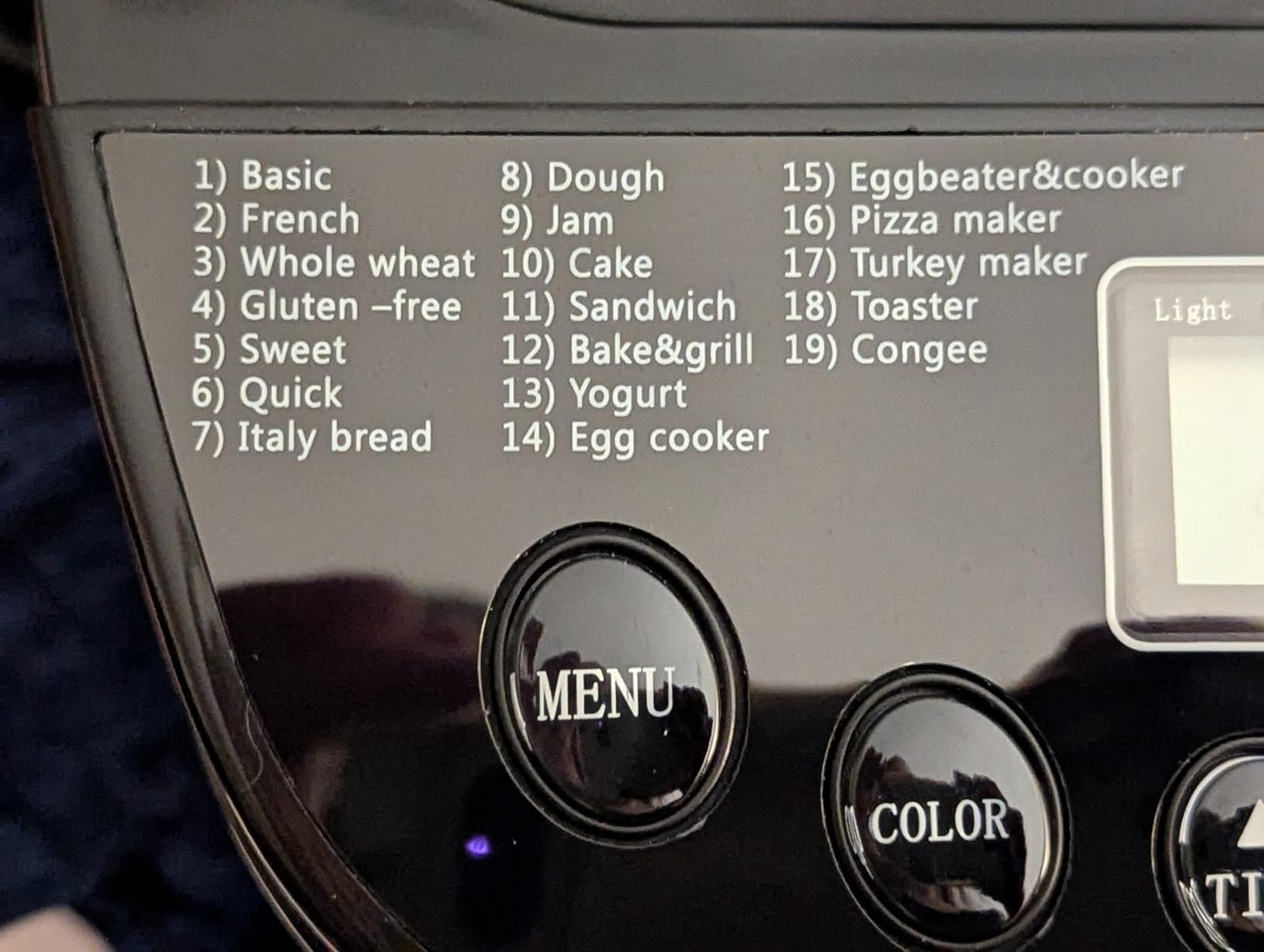Automatic Bread Maker - Compact Home Bread Machine with 15+ Settings, Viewing Window & Adjustable Crust Control - 2lb Capacity Non-Stick Pan - Stainless Steel customer photo 2