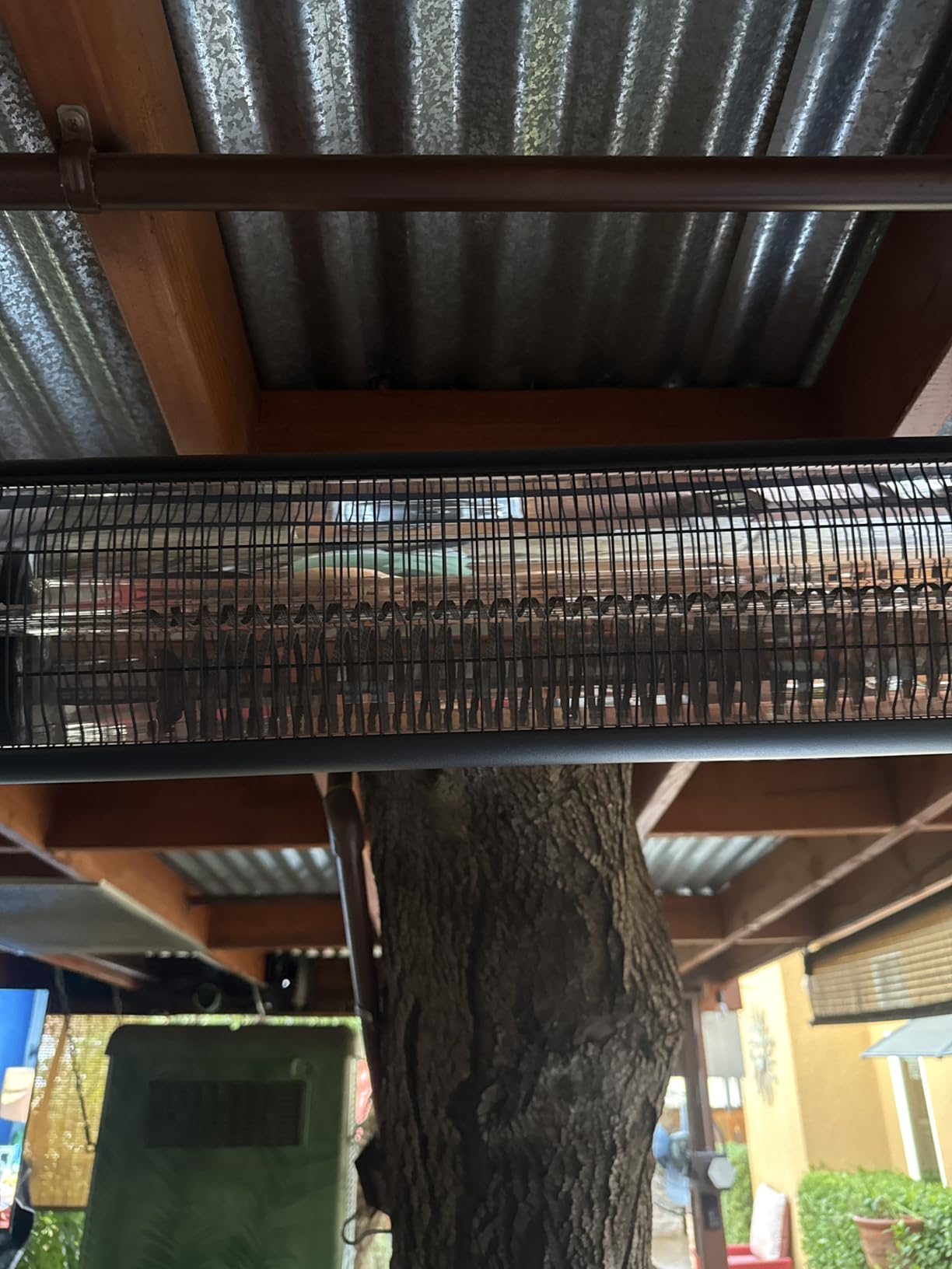 EAST OAK Electric Patio Heater | 1500W Wall Mounted Infrared Heater for Outdoor, Garage, Backyard, Restaurant | 24H Timer, IP65 Waterproof | 3 Heat Levels customer photo 2