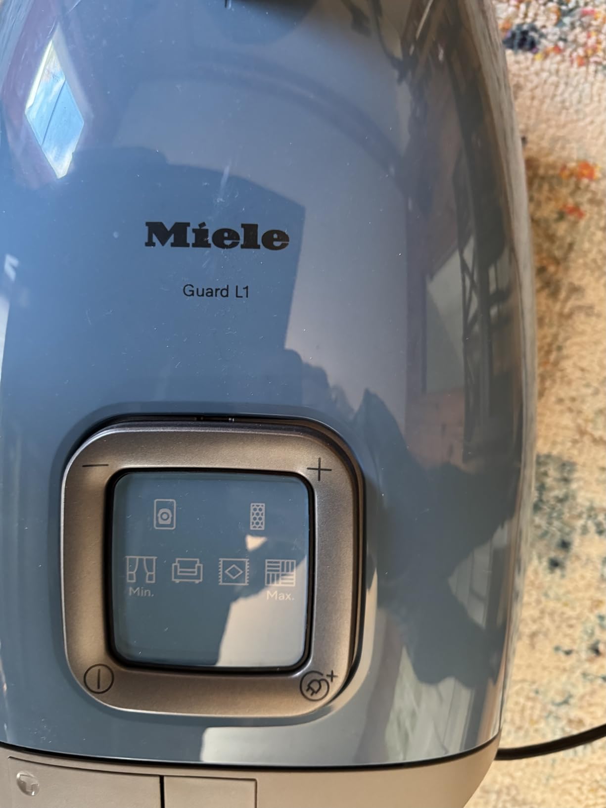 Miele Guard L1 Bagged Canister Vacuum Cleaner with AirClean Filter, Nordic Blue/Space Grey customer photo 2