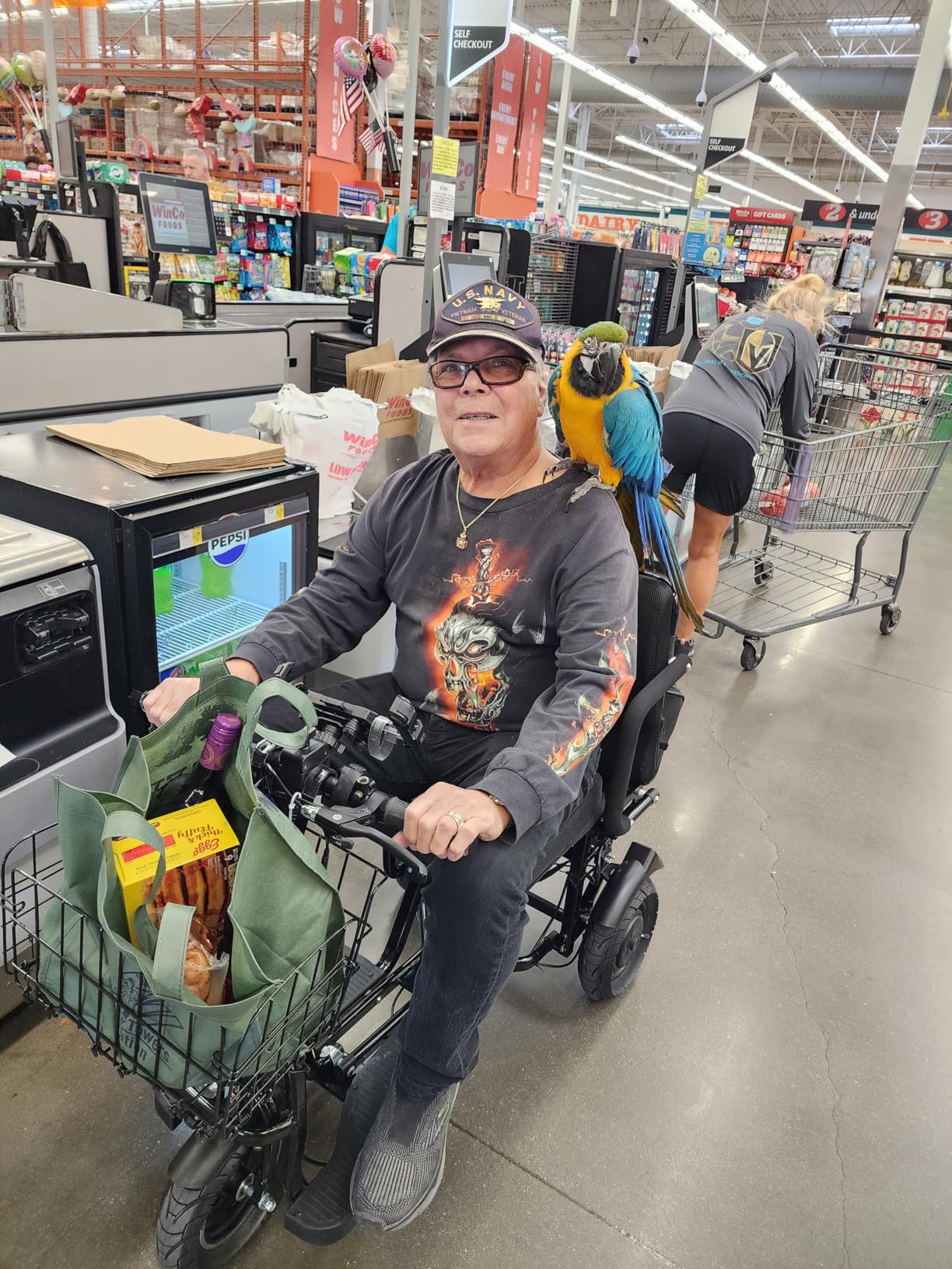 3 Wheel Mobility Scooter for Seniors Adults, 700W 48V10AH Lithium 300 lbs Electric Mobility Scooters Foldable, Travel Folding Scooters Lightweight, Collapsible customer photo 1