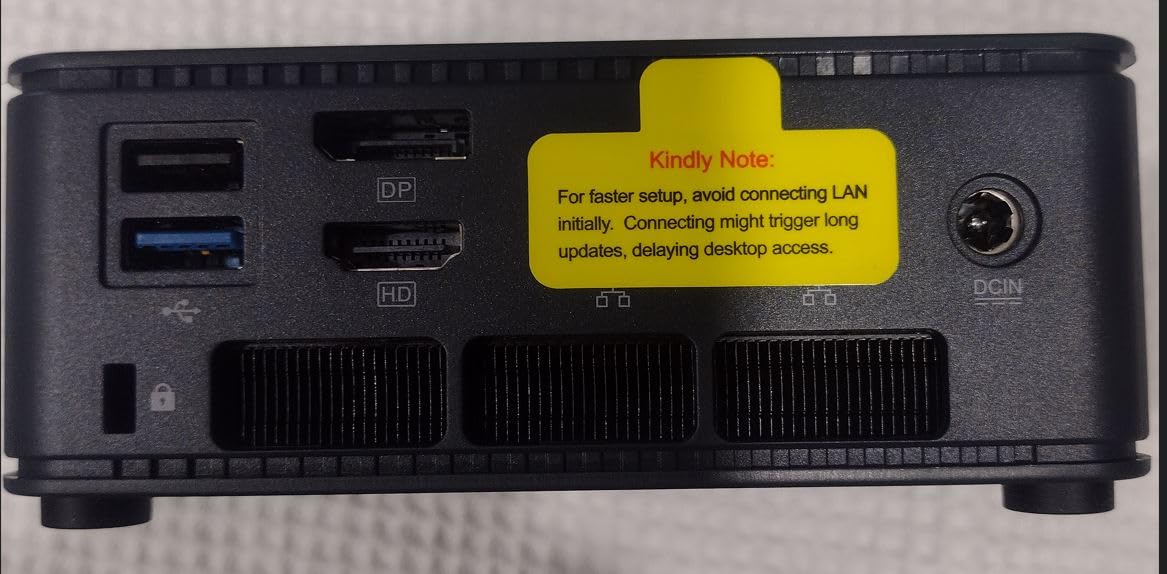 GMKtec Gaming Mini PC Ryzen 7640HS (Beats 6800H/6800U) 16GB DDR5 512GB NVMe SSD Dual NIC LAN 2.5GbE /WiFi 6E BT5.2 /USB4 Desktop Computers Office Home M6 Ultra customer photo 1