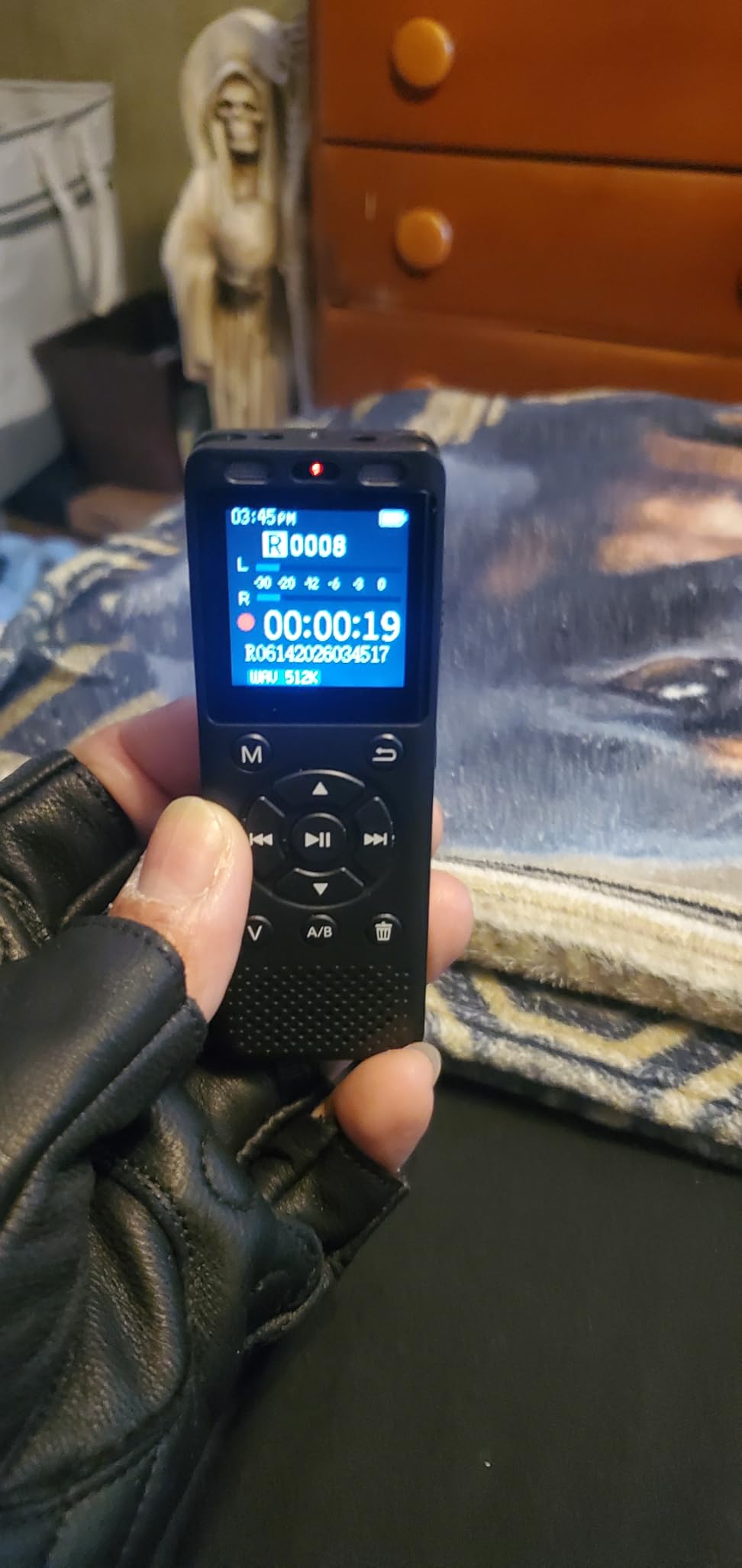 Tonfarb 64GB Digital Voice Recorder with Playback, Audio Recording Device for Lectures Meeting/Classes/Interviews, Tape Recorder with Voice Activated, Password, Noise Reduction, A-B Repeat, MP3 Player customer photo 1