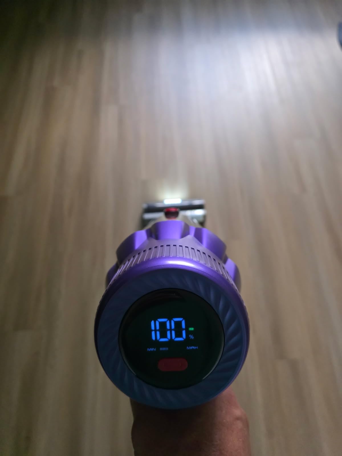 Cordless Vacuum Cleaner for Home - Powerful Stick Vacuum with HEPA Filter, 55-Min Runtime, LED Light, Anti-Tangle Brush, Detachable Battery customer photo 1