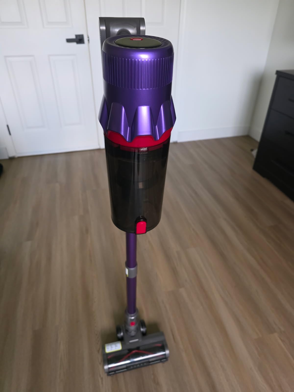 Cordless Vacuum Cleaner for Home - Powerful Stick Vacuum with HEPA Filter, 55-Min Runtime, LED Light, Anti-Tangle Brush, Detachable Battery customer photo 2