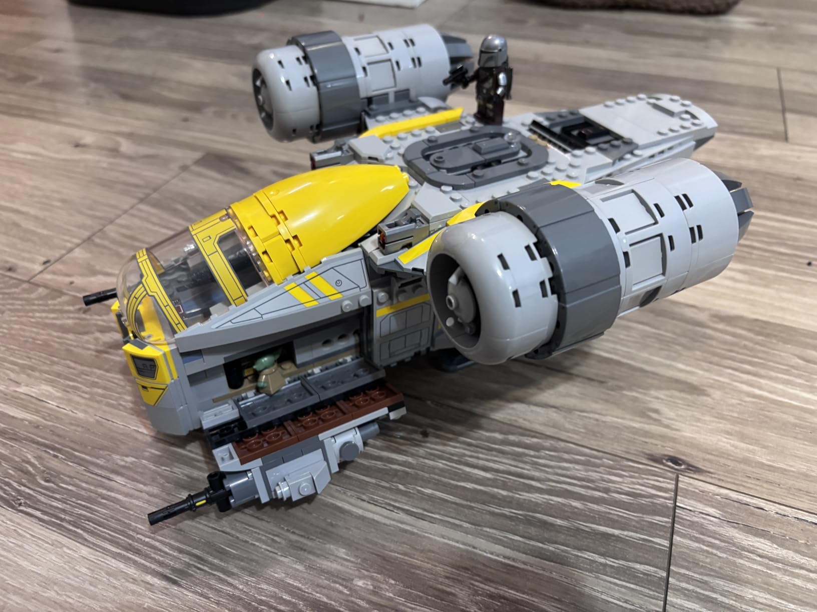 LEGO Star Wars: The Mandalorian and Grogu The Razor Crest Building Toy, 75447 customer photo 1