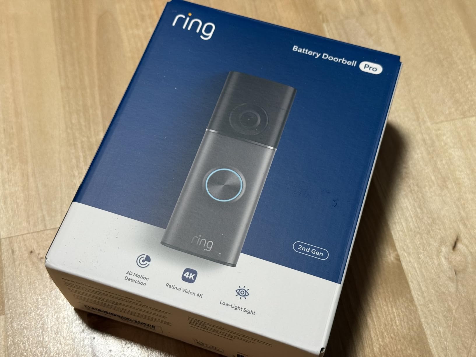Ring Battery Doorbell Pro (newest model), Retinal 4K with wide-angle video, up to 10x Enhanced Zoom, Night Vision, Quick Release Ultra Battery Pack customer photo 2