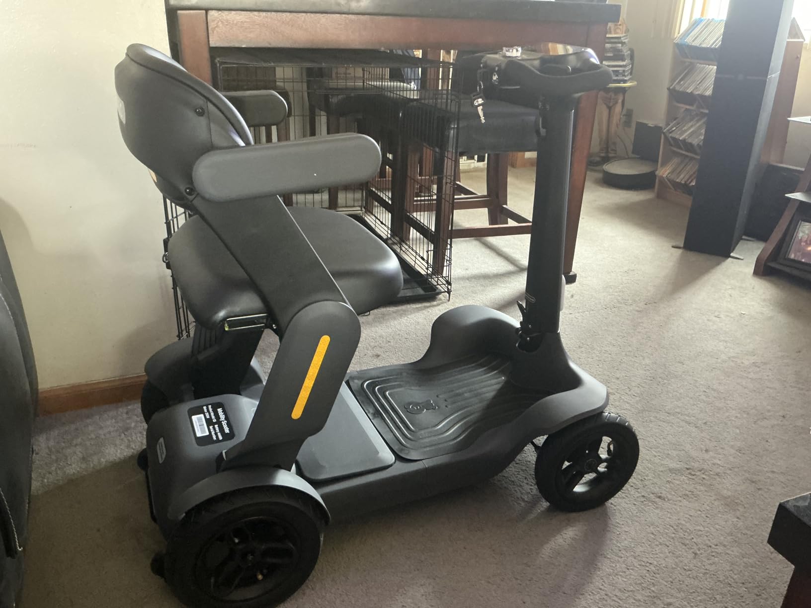 Paiseec S3 Mobility Scooter for Seniors, 25 Miles Long Lasting Mobility Scooter Foldable, Lightweight Travel Scooter for Seniors, 300 lbs Capacity, AI Speed Control, 250W Motor (Grey-25miles) customer photo 2