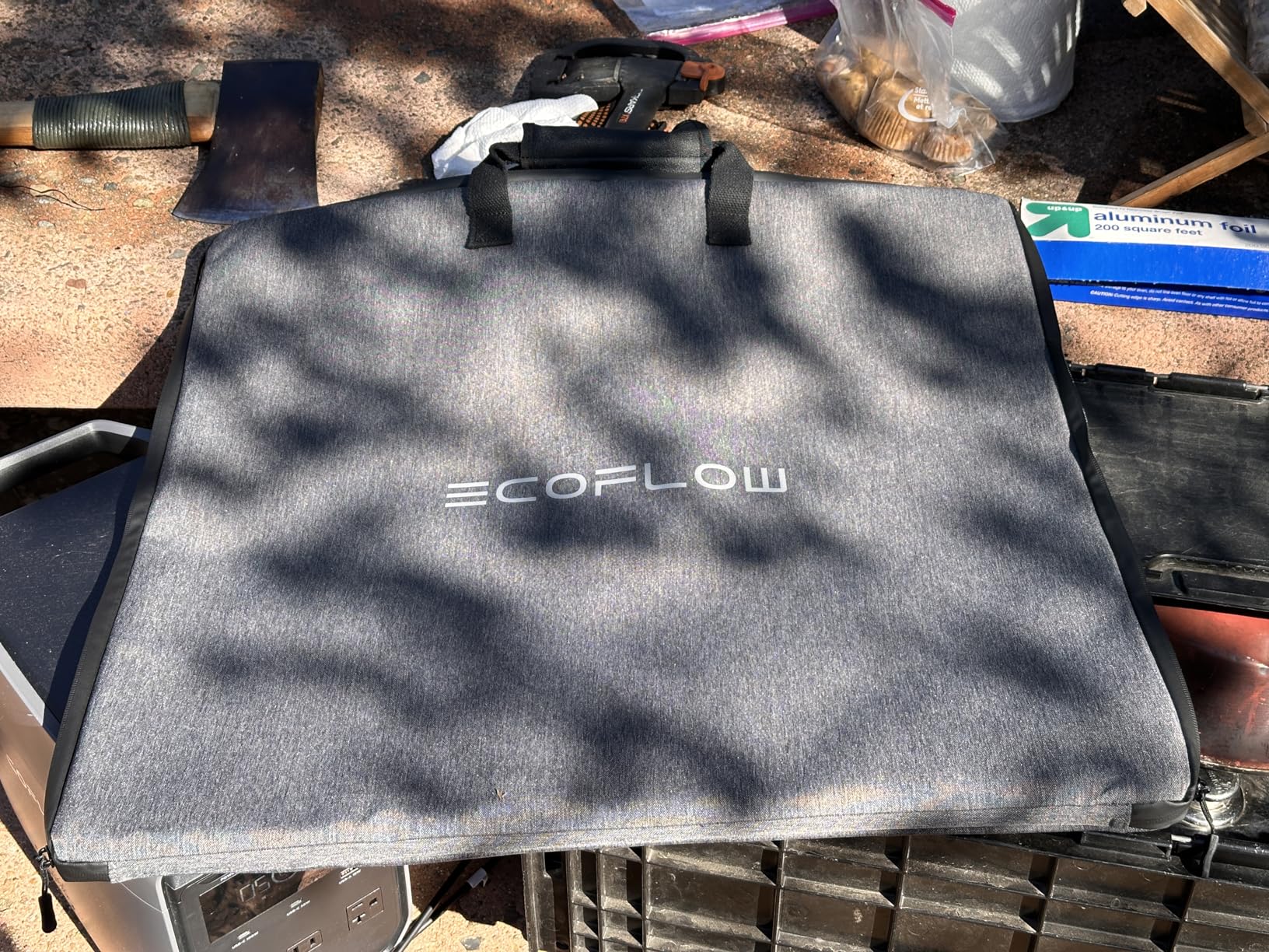 EF ECOFLOW Solar Generator DELTA 3 Classic with 220W Solar Panel, 1024Wh LiFePO4 Battery Portable Power Station, 1800W AC/100W USB-C Output, 1 Hr Fast Charge customer photo 1