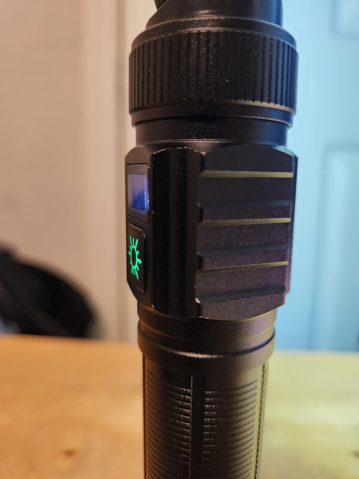 2-Pack Magnetic Rechargeable LED Work Light/Flashlight for Mechanics, All Aluminum, 1500 High Lumens, Digital Display, 7 Modes, 360 Degree Rotation customer photo 2