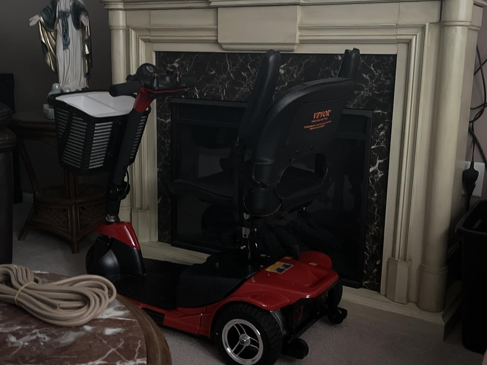 VEVOR Heavy Duty 3-Wheel Mobility Scooters for Seniors & Adults, 500lbs Capacity, 21.5 Miles 3-Speed Long Range, 1000W All Terrain Electric Recreational Scooter customer photo 1