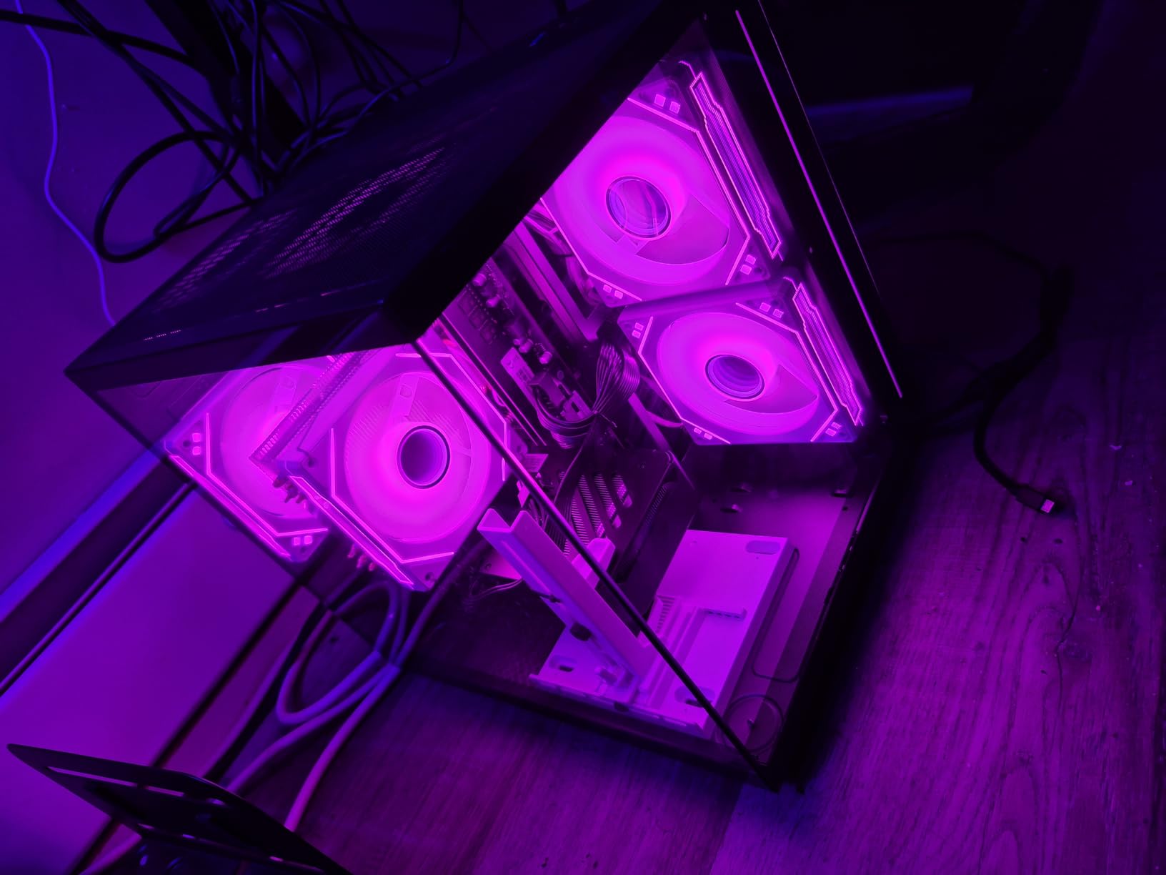 Gaming PC Desktop Ryzen 7 5700X, GeForce RTX 5060, 16GB DDR4 RAM, 1TB NVME SSD, Prebuilt Tower Computer for Gaming, Home VR customer photo 1