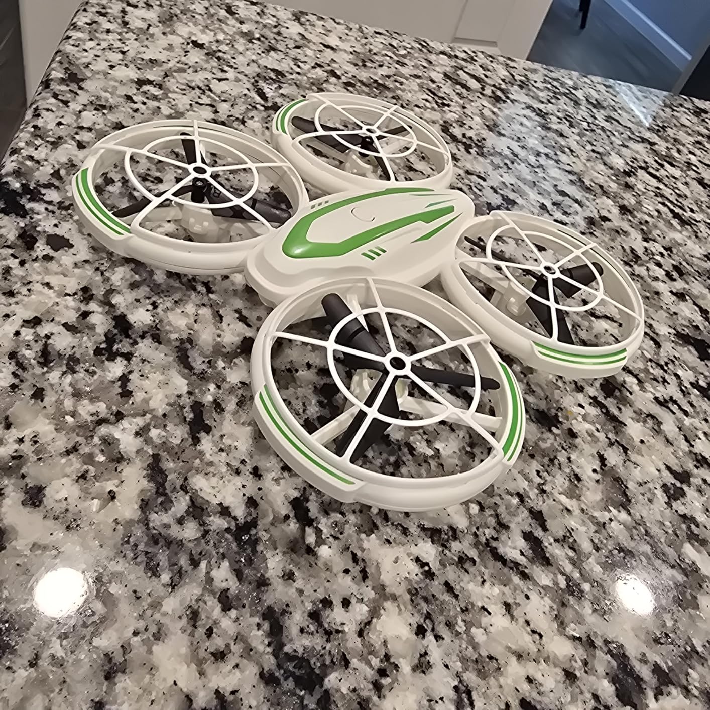 Mini Drone for Kids Beginners, RC Quadcopter Drone with Colorful Light, One Key Start, Altitude Hold, Headless Mode, 3D Flips, Indoor RC Helicopter Toy for Boys and Girls customer photo 2