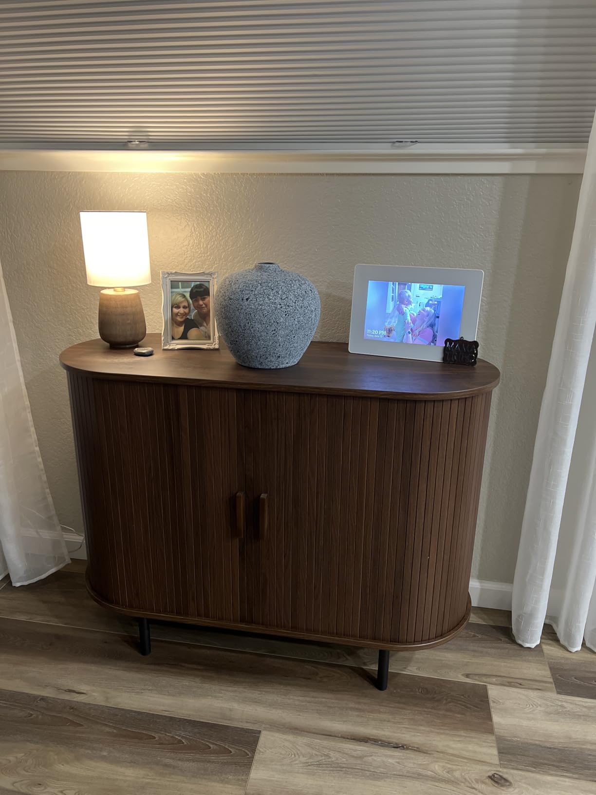 Buffet Sideboard Cabinet with Storage, 55