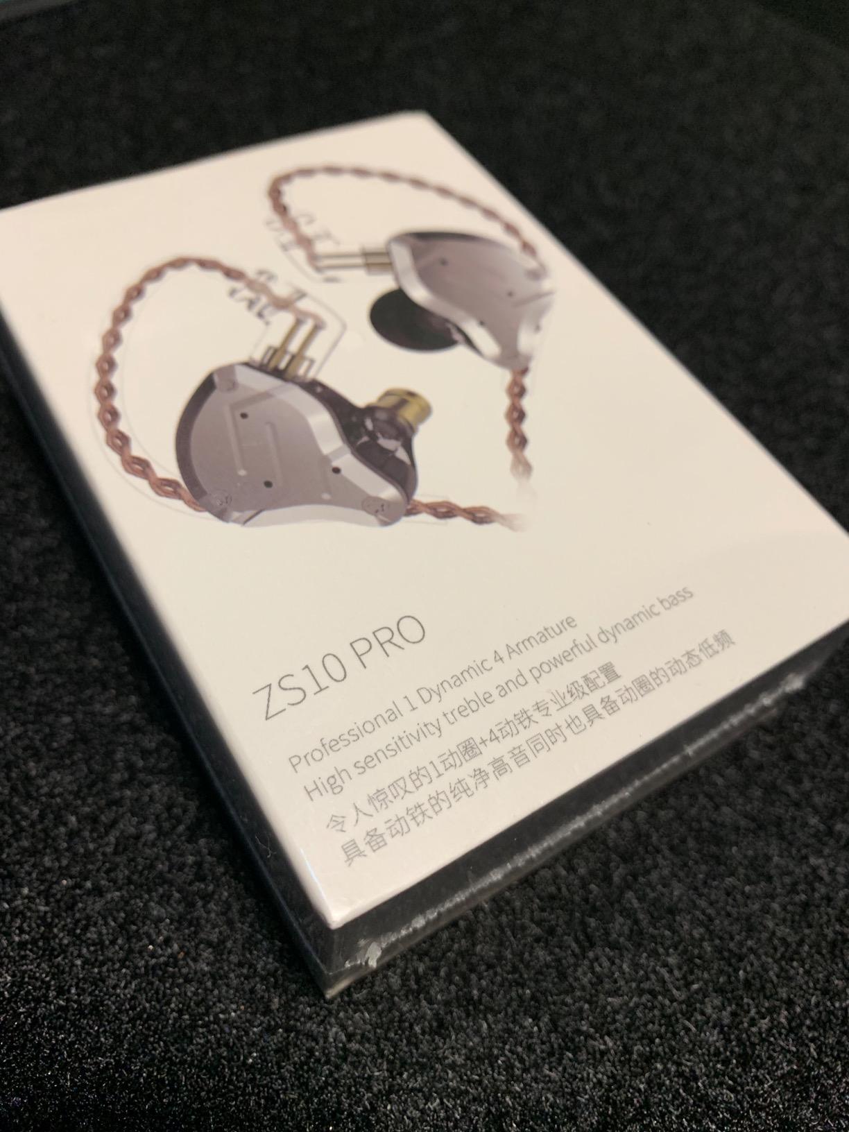 KZ ZS12 PRO 2 in Ear Monitor Headphone, 5BA+1DD 6 Hybrid Driver Gaming Earbuds Wired Earphones, HiFi Clarity Sound Immersive Bass IEMs for Gaming Musician Singer Audiophile (Silver without Microphone) customer photo 1