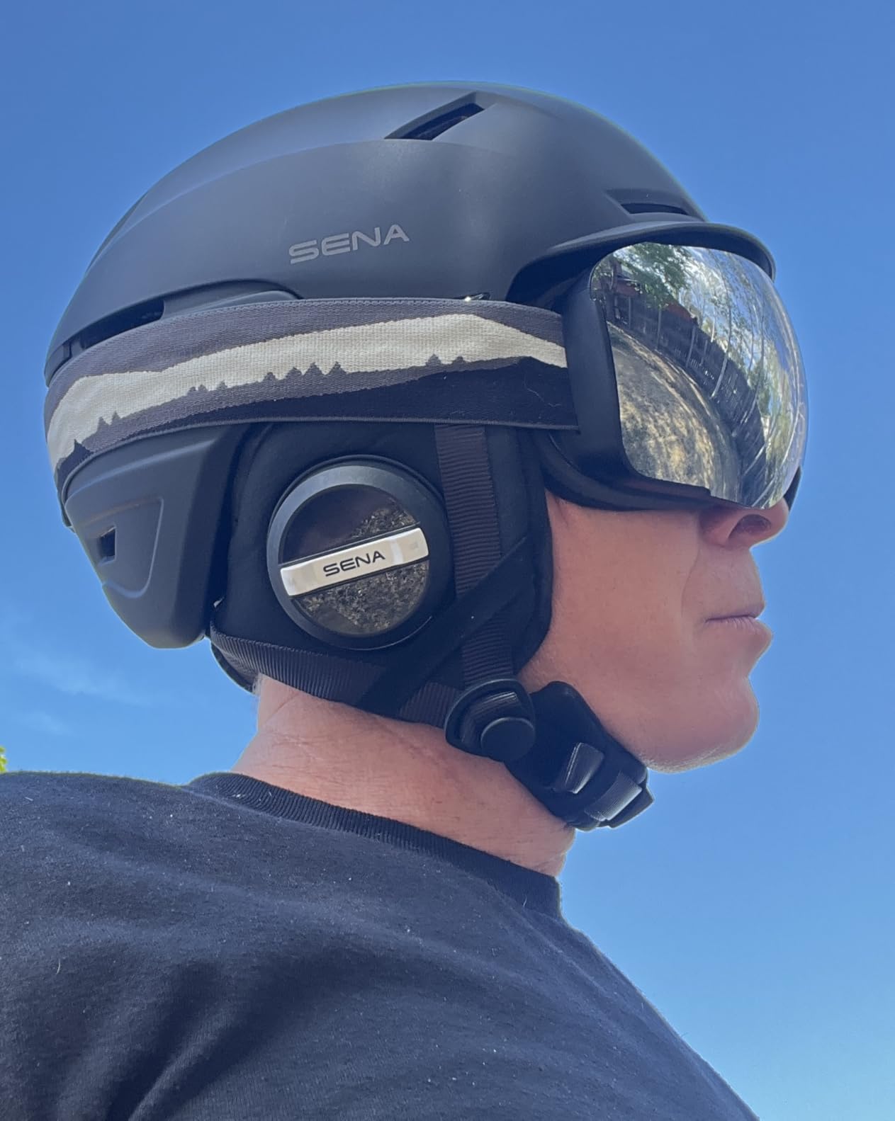 Sena Latitude S2 Snow Sports Smart Helmet with Bluetooth Connectivity and Mesh Intercom Communication customer photo 2