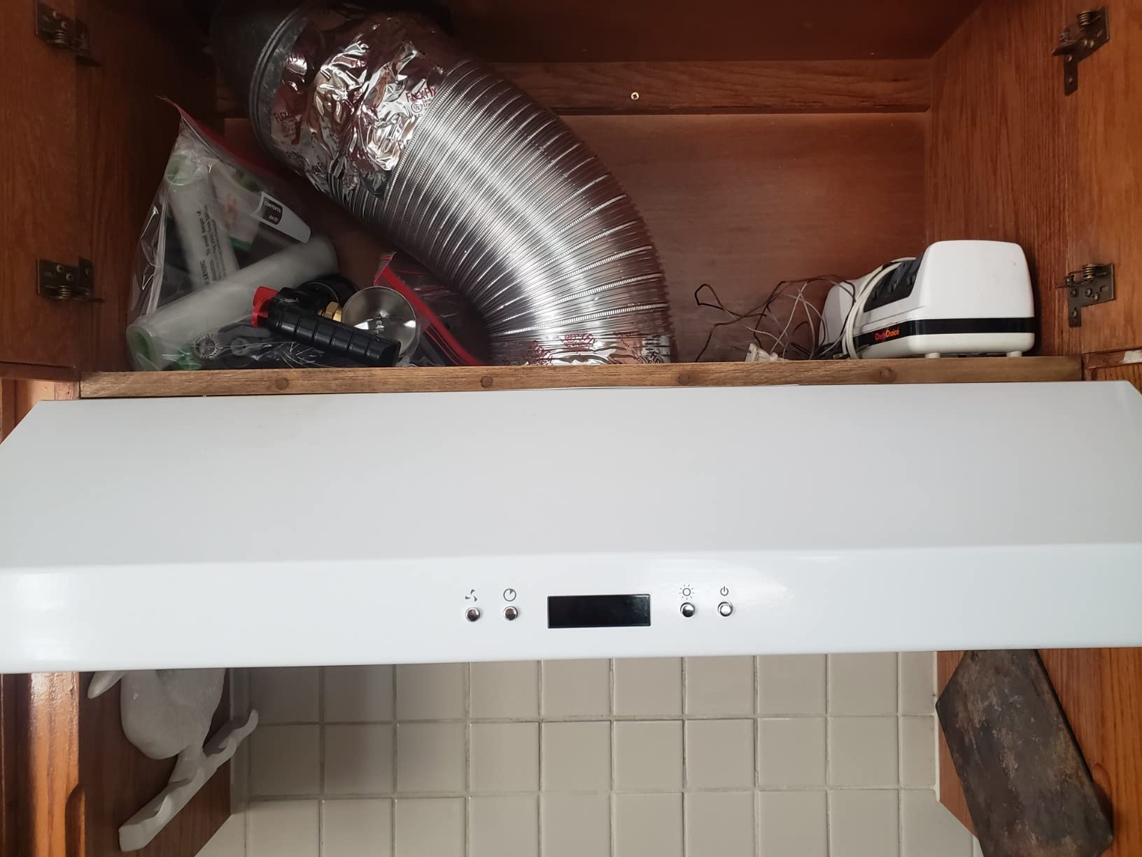 Broan-NuTone Luxury Modern 36-Inch 350 MAX Blower CFM 1.5 Sones Stainless Steel Range Hood customer photo 2