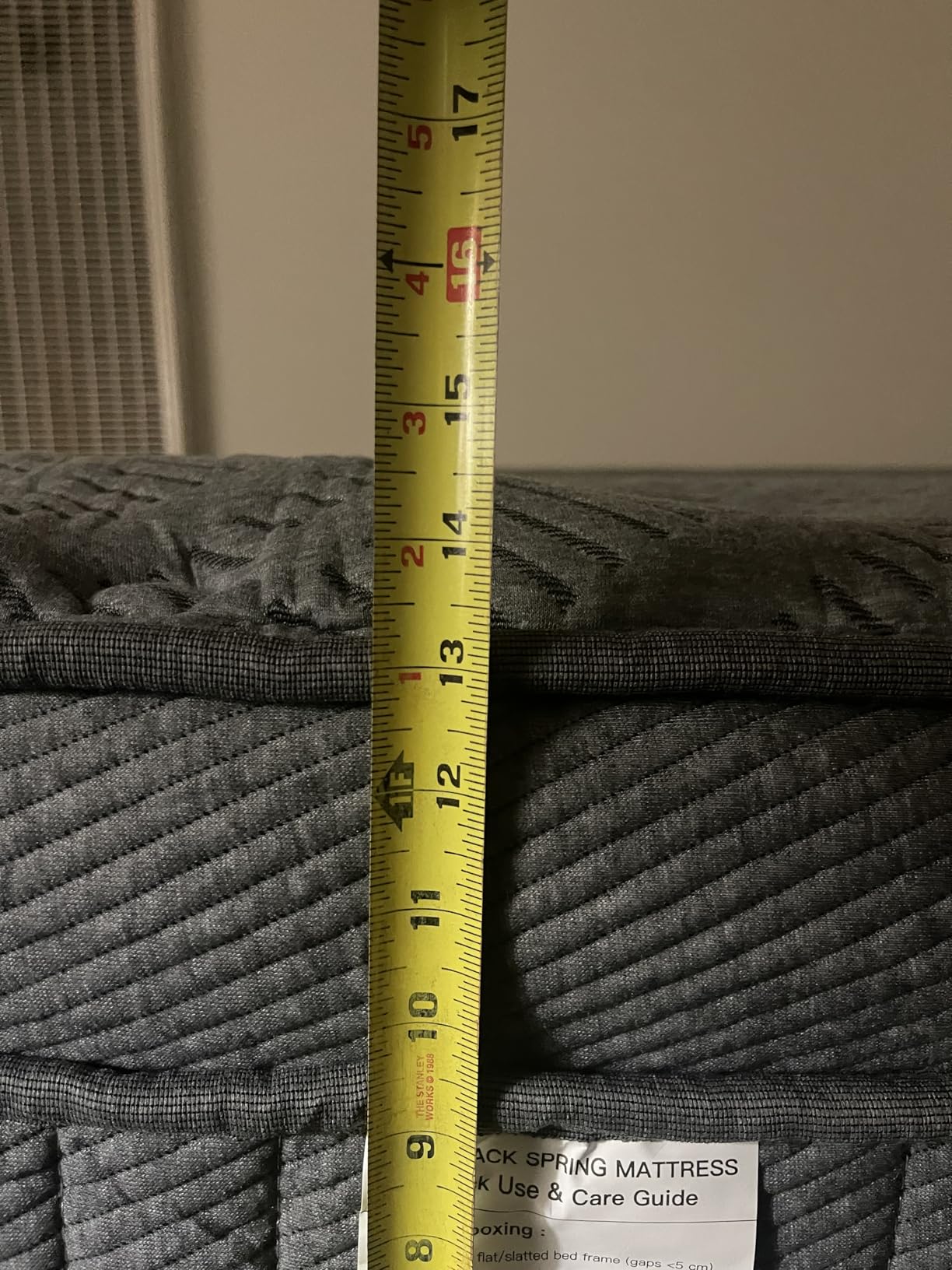 inight Queen Mattress - 12 Inch Firm Hybrid Mattress, Spine Alignment High Density Springs, Support for Plus Size Sleepers customer photo 1