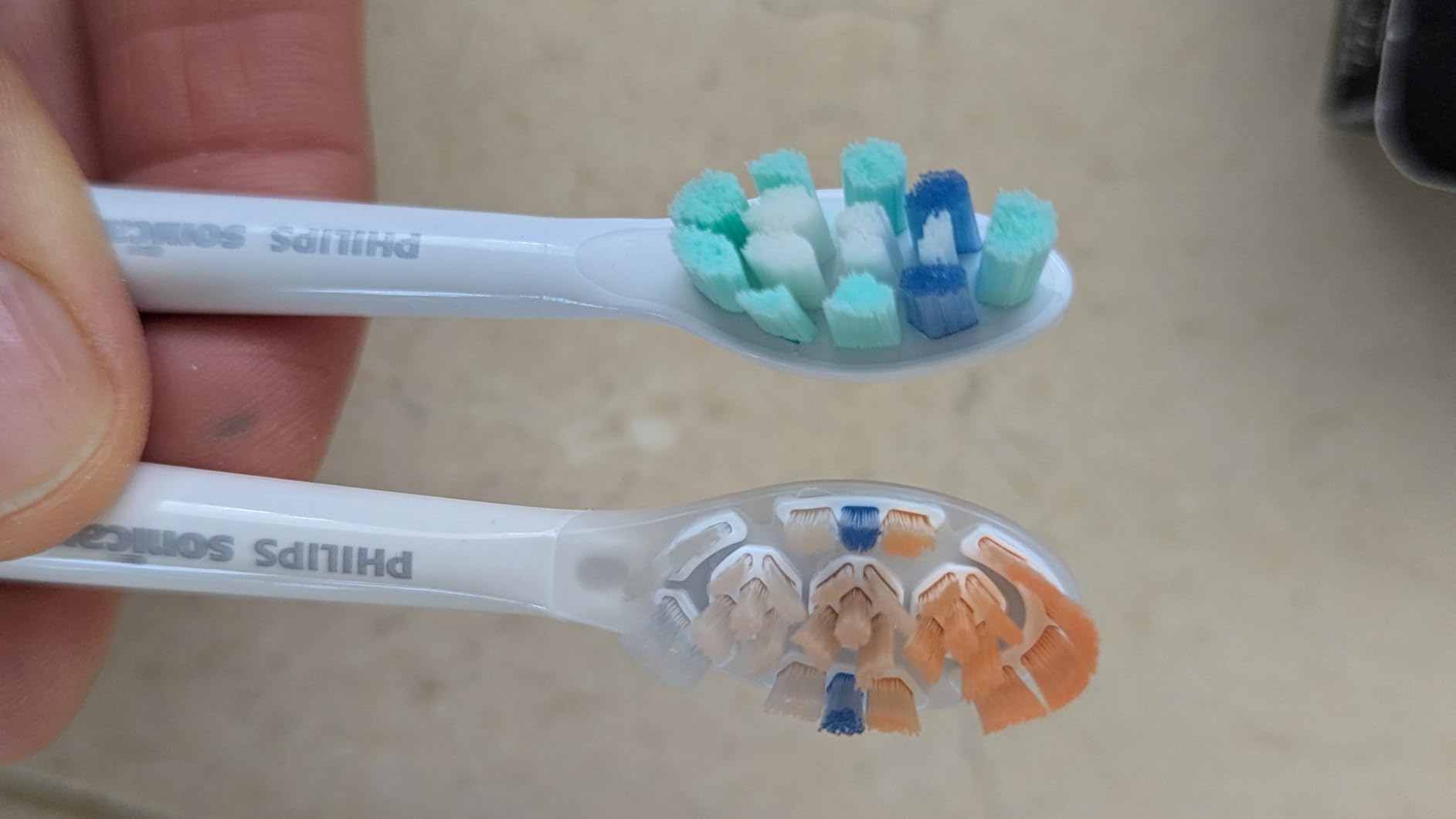 Philips Sonicare 6 Pack with up to 18 Month Supply, Includes Premium All-in-One (A3) + Plaque Control (C2) Brush Head Bundle, Genuine Replacement Electric Toothbrush Heads, White, BD9003AZ customer photo 1