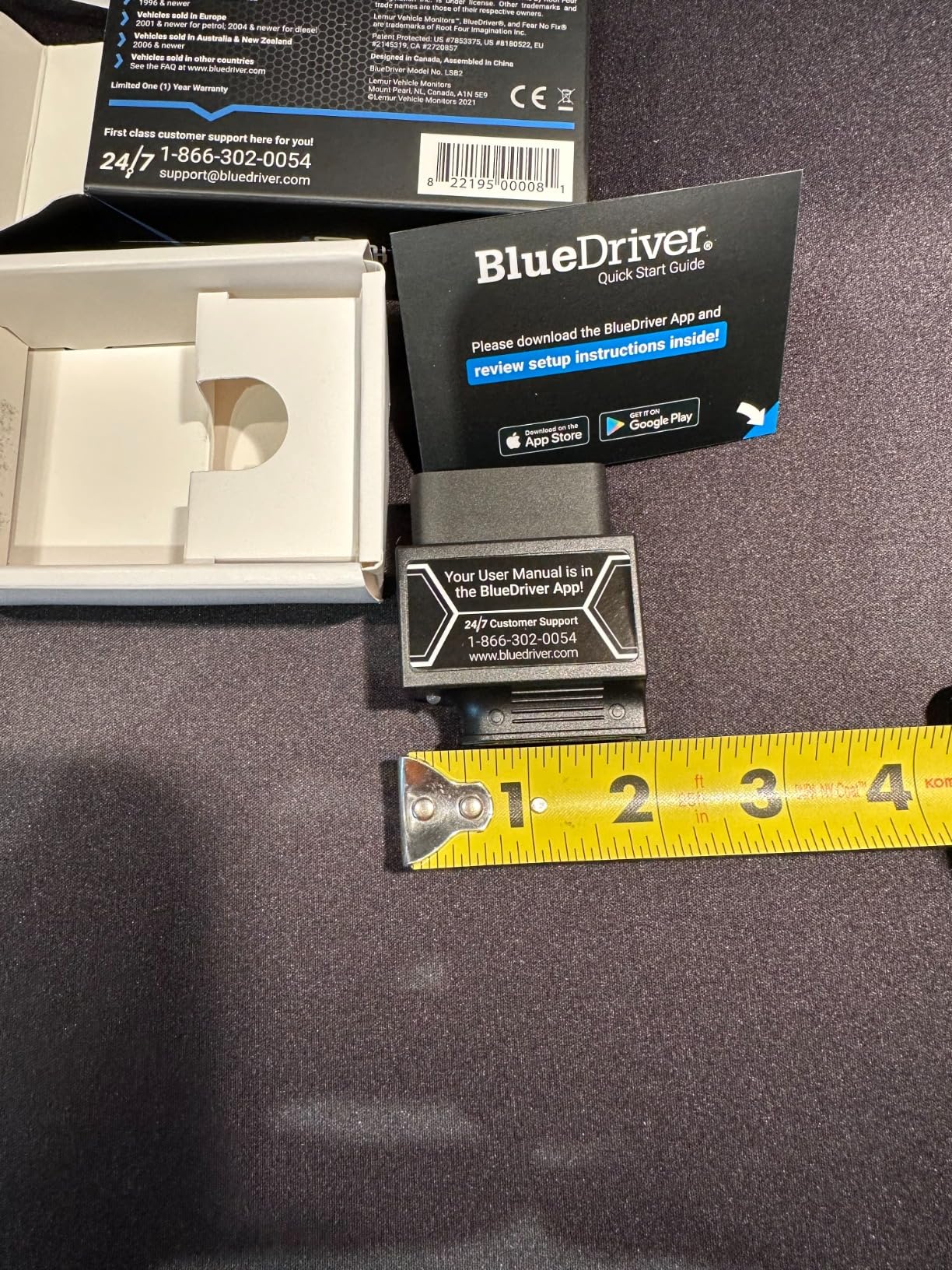BlueDriver Pro Next Gen OBD2 Scanner - No Subscription, Bluetooth Car Code Reader for iPhone & Android - Diagnose 8000+ Issues, ABS SRS TPMS, Repair Reports, Vehicles 1996+ customer photo 2