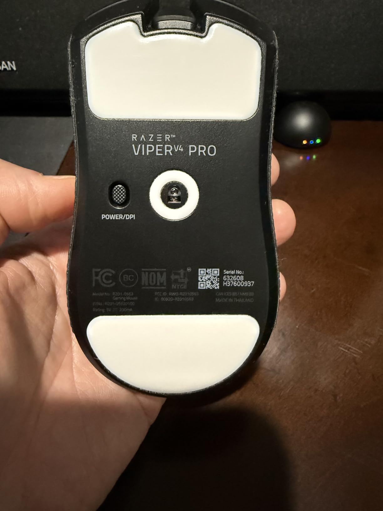 Razer Viper V4 Pro Wireless Esports Gaming Mouse - 49g Ultra Lightweight, Fast & Precise, 50K DPI Optical Sensor, 8K Polling, Gen-4 Optical Switches, Scroll Wheel, USB-C Charging customer photo 1