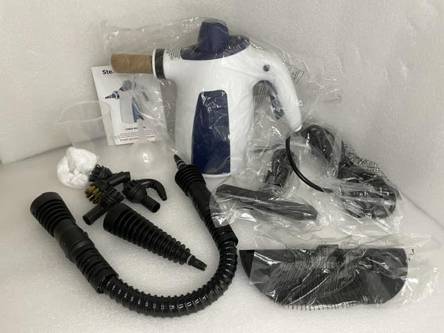 Handheld Steam Cleaner, 230°F Pressurized Steamer with No Water Spitting & Continuous Steam, 350ML Chemical-Free Deep Cleaning for Grease & Grime, 12 Accessories for Grout, Bathroom, Kitchen & Car customer photo 2