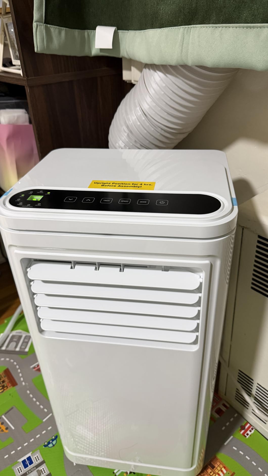 Electactic 10000BTUs Portable Air Conditioner for Bedroom with Drainage-free Cooling, 4 in 1 Portable AC Units with Cool, Fan, Dehumidifier, Sleep, 24H Timer/Remote/Window Kits customer photo 1