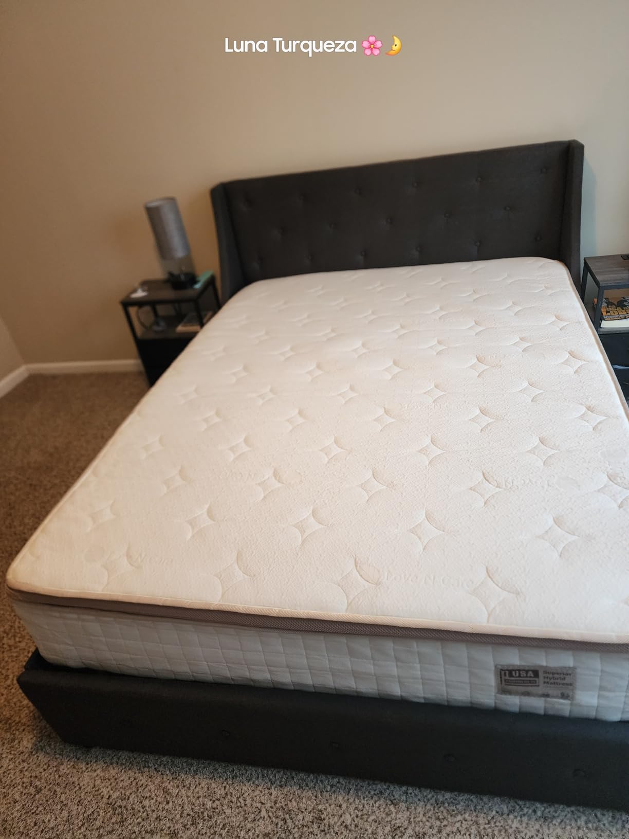 Queen Mattress 12 Inch, Cooling Hybrid Bed in a Box, 7-Zones Individual Pocket Spring, Motion Isolation, Targeted Hip/Shoulder/Lumbar Support, Fiberglass-Free, 365-Night Trial, CertiPUR-US customer photo 1