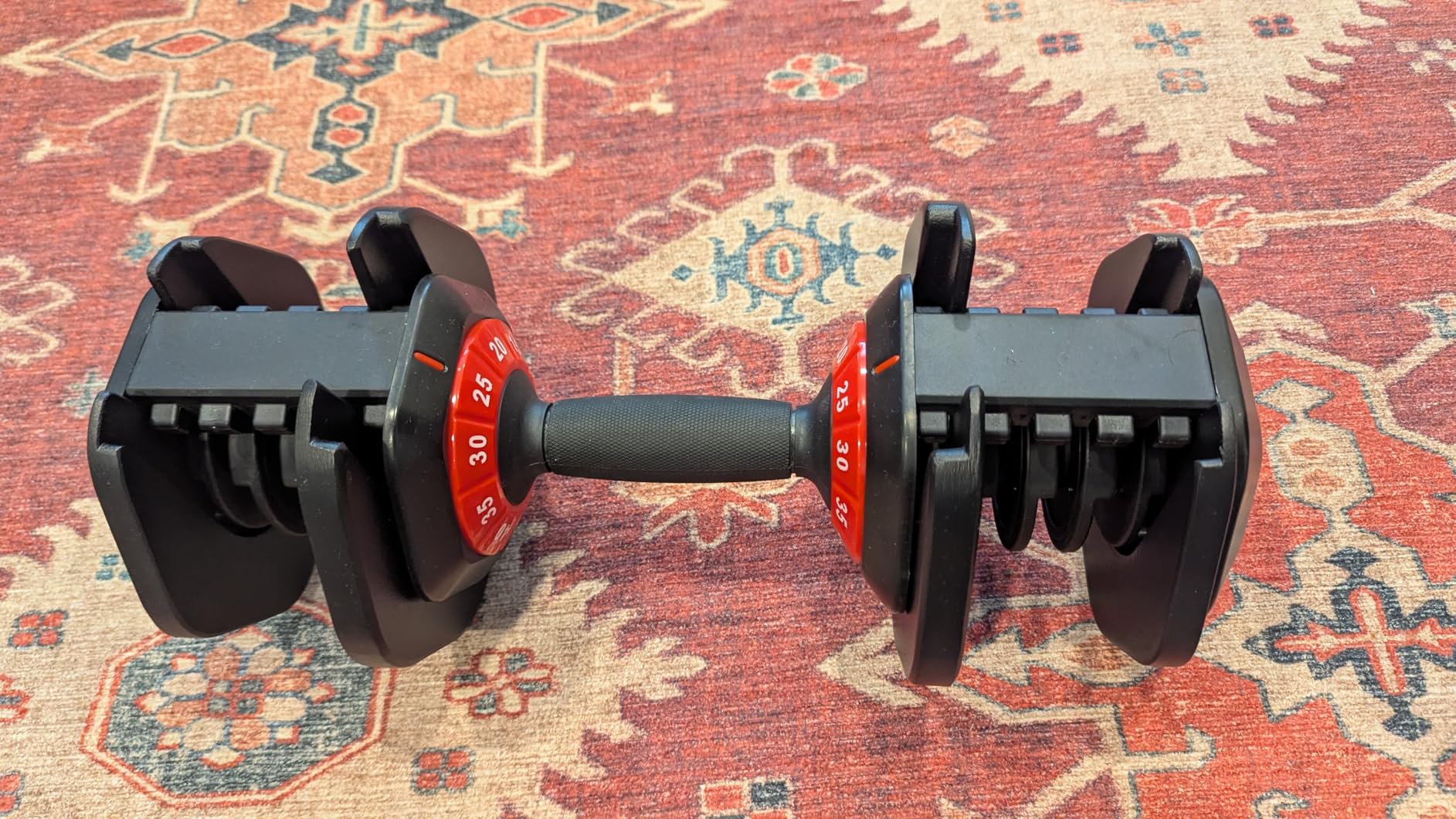 PIRIER Adjustable Dumbbell Set 50LB, 18-in-1 Free Weight Adjustable Dumbbells customer photo 2