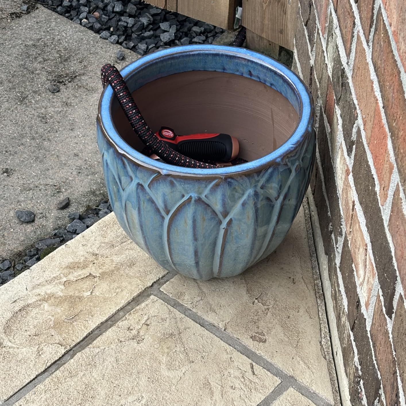 Pocket Hose Ballistic 50 FT Expandable Garden Hose w/Pocket Pivot Swivel Connector, Anti-Burst Sleeve Reinforced with Bulletproof Fiber, Lightweight, No-Kink, Compact, UV-Protected, AS SEEN ON TV customer photo 2