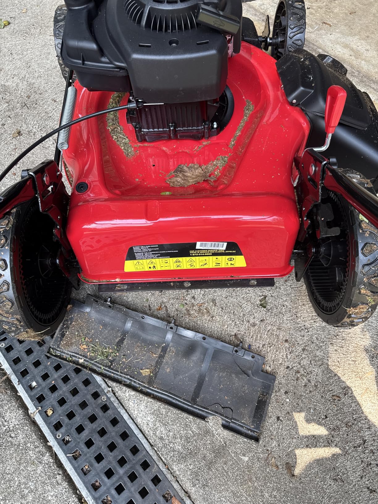 PowerSmart 21-Inch 3-in-1 Gas Self-Propelled Lawn Mower,170CC OHV Engine,Bagging/Mulching/Rear Discharging, 6 Cutting Heights, Durable Steel Deck, Rear-Wheel Drive, for Garden, Yard customer photo 1