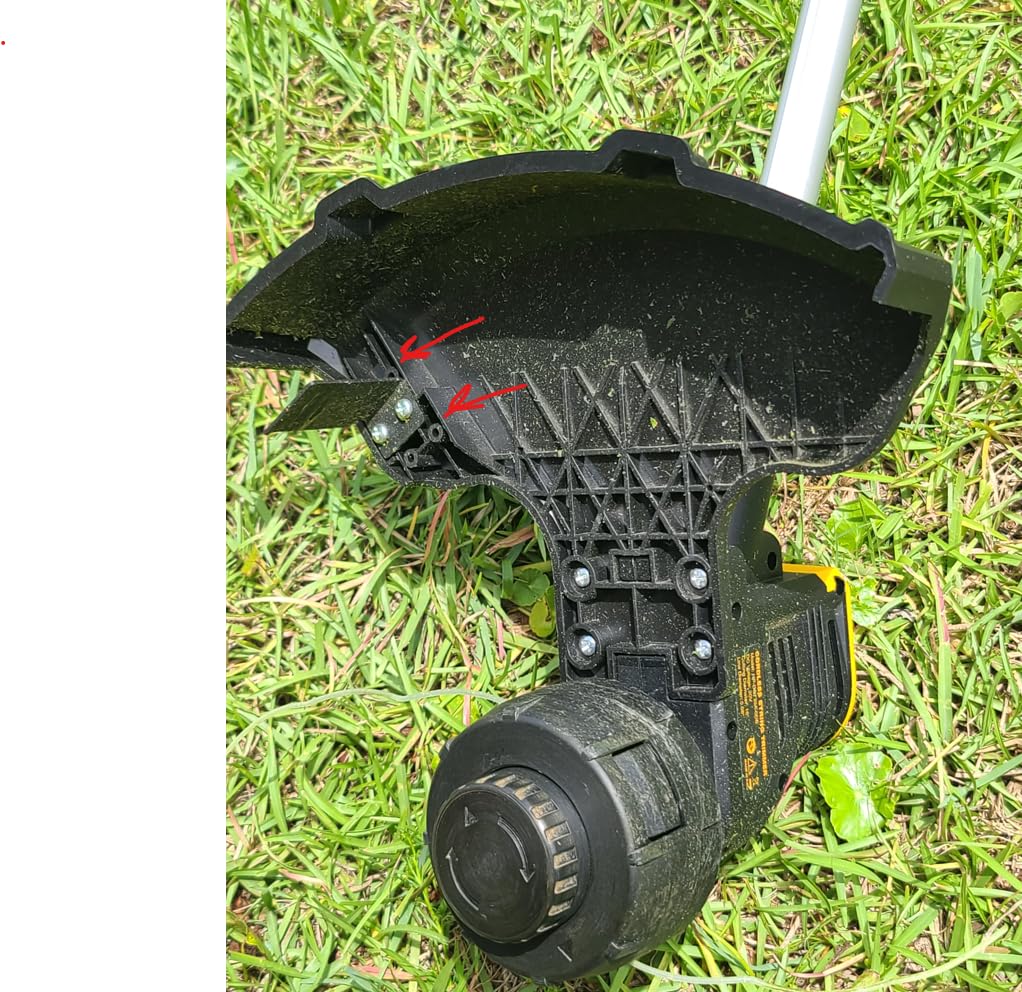 HEINPRO Cordless String Trimmer Compatible with Dewalt 20V MAX Battery, 12-Inch Weed Wacker Cordless Auto Line Feed, Electric Weed Eater Battery Powered Grass Trimmer w/6 Line Spools (Tool Only) customer photo 2