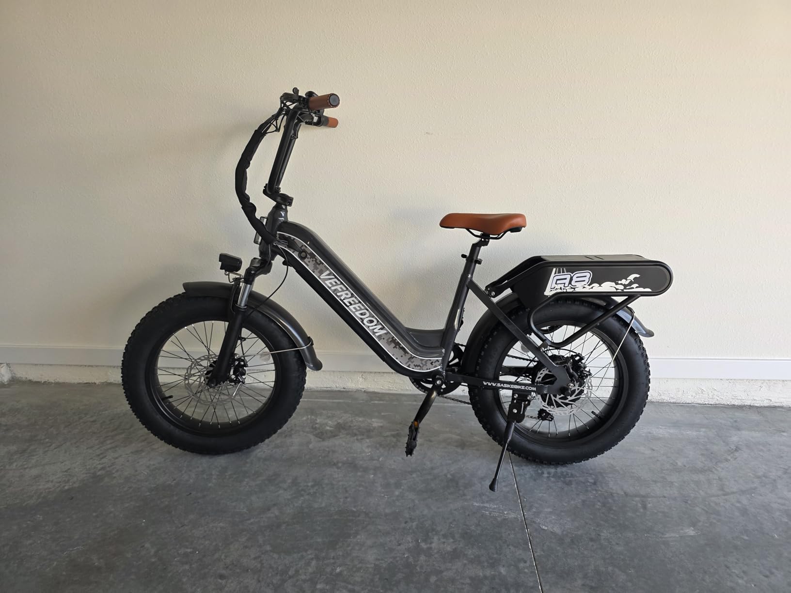 SISIGAD Family Electric Bike with Child Seat - Peak 1500W Motor, 20