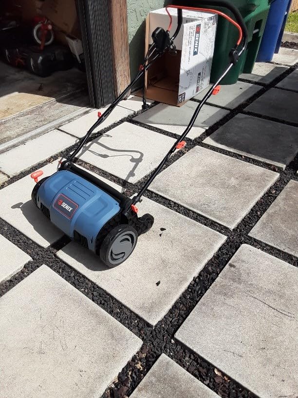 SENIX 21-Inch Gas Lawn Mower, 144cc 4-Cycle Engine, 2-in-1 Mulching & Side Discharge, 6-Position Height Adjustment, Push Walk-Behind Mower for Residential Yard & Garden customer photo 1