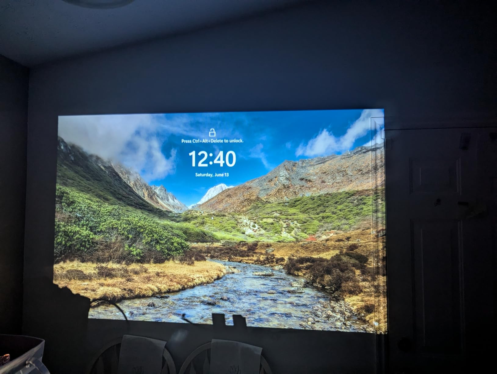 Smart Projector [Built-in Apps/4K Support/2026 Upgraded] with WiFi and Bluetooth, Native 1080P Outdoor Movie Projector, Auto Focus, Dolby Audio, TOPTRO Mini Portable Proyector w/ YouTube/Prime Video customer photo 1