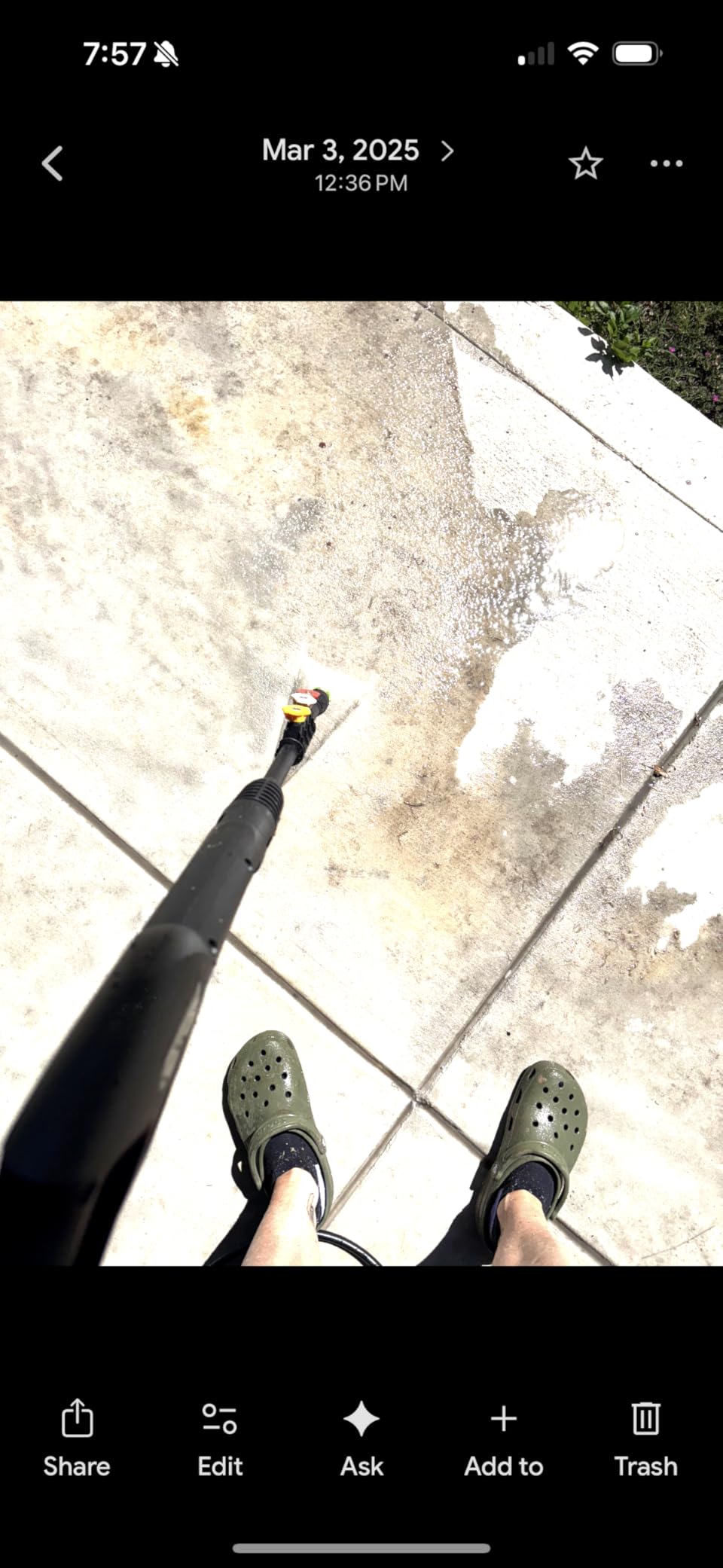 Gas Powered Pressure Washer 4200 PSI Gas Power Washer 4.0 GPM 212CC Commercial High Pressure Washer, with Spray Gun and Extension Wand, 5 Quick Connect Nozzles, Copper Pump customer photo 1