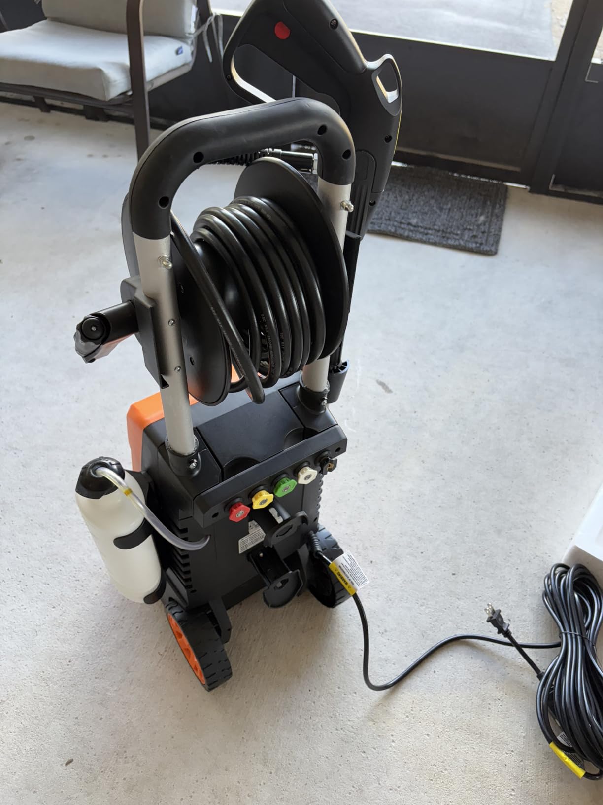 Gas Powered Pressure Washer 4200 PSI Gas Power Washer 4.0 GPM 212CC Commercial High Pressure Washer, with Spray Gun and Extension Wand, 5 Quick Connect Nozzles, Copper Pump customer photo 2