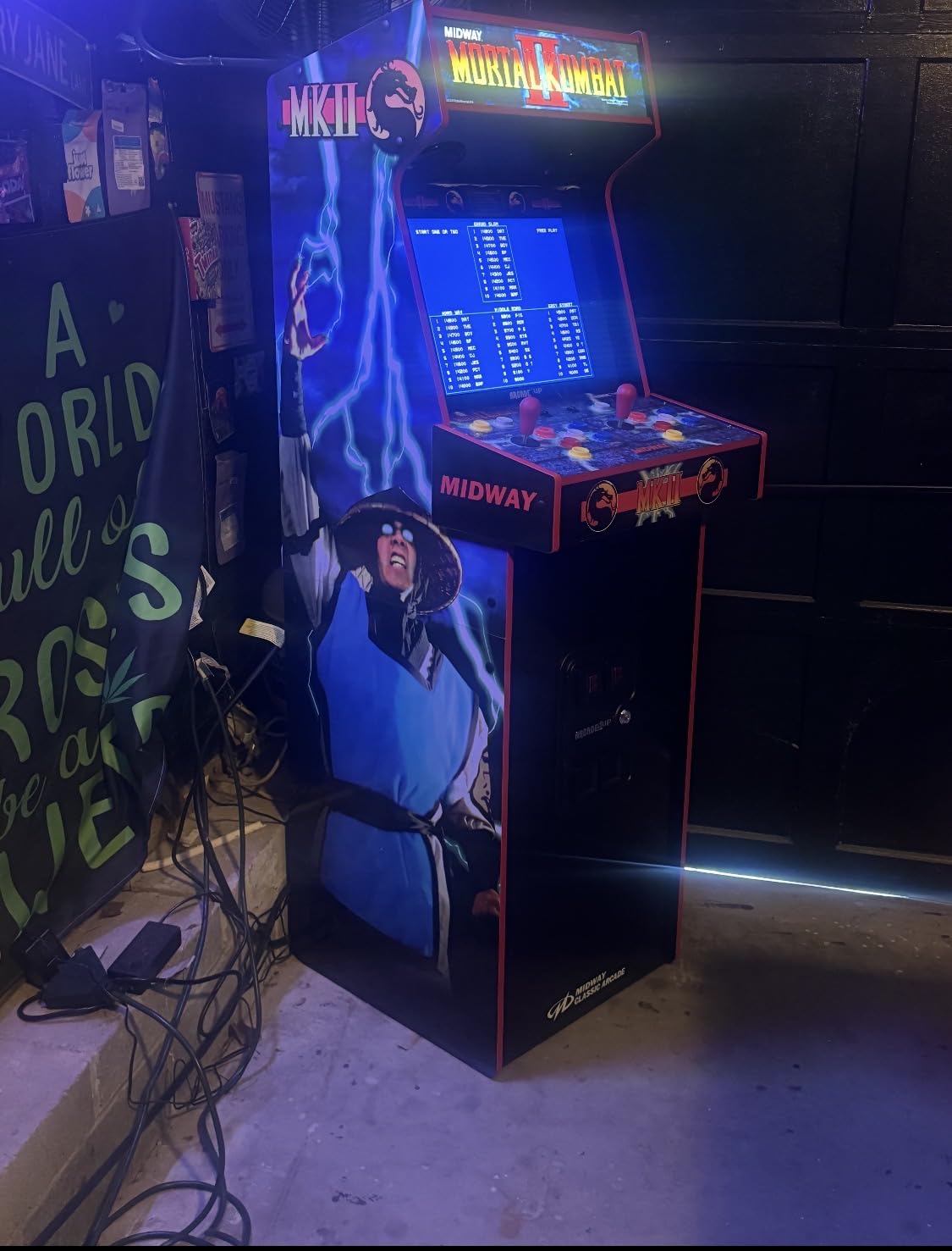 Arcade1Up Rampage/Joust Deluxe Arcade Machine, Includes 14 Classic Midway Games with WiFi Leaderboards, Light-Up Marquee & Redesigned Cabinet customer photo 2
