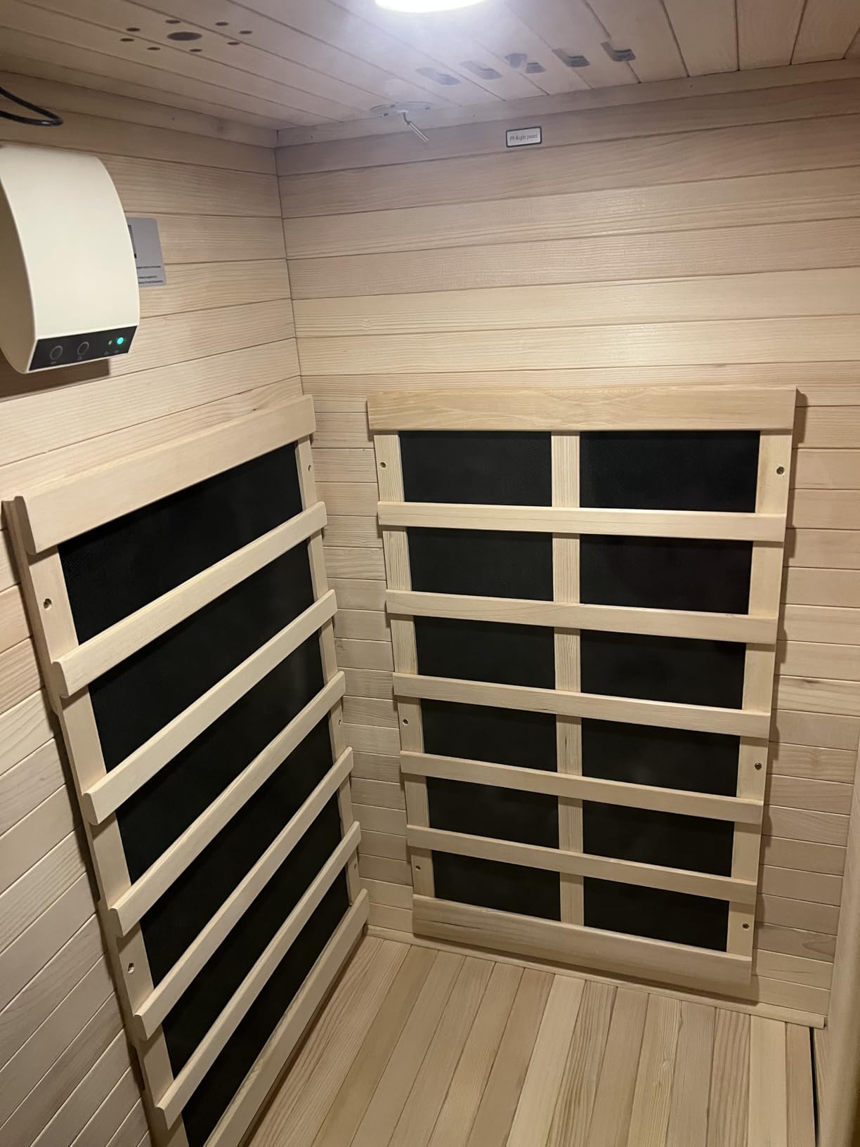 Large Capacity Outdoor Wooden Traditional Barrel Sauna for 4-6 Person Steam & Dry Heat Sauna with 6KW Heater, Sauna Stones, Thermometer - Spacious Bucket-Style Design for Backyard & Family Gatherings customer photo 1