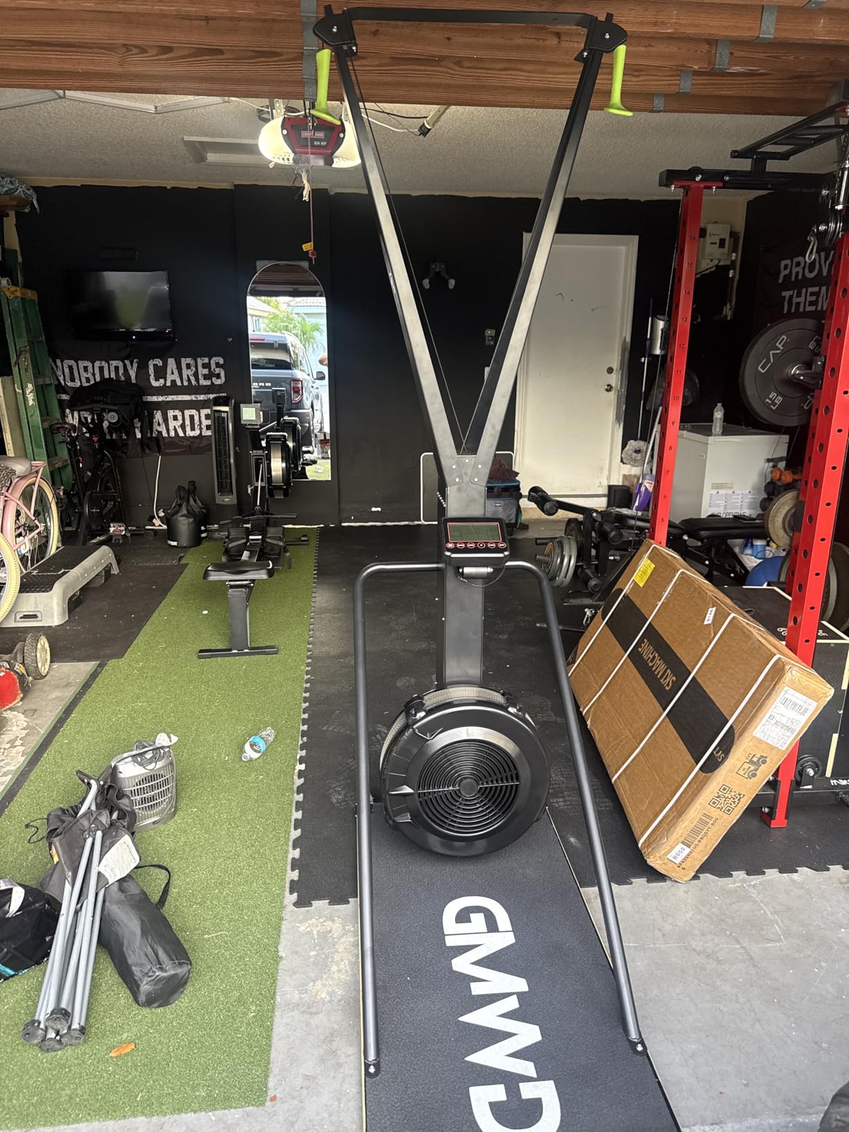 GMWD Ski Exercise Machine, Indoor Aerobic Wind Resistance Machine, Home Gym Equipment customer photo 1