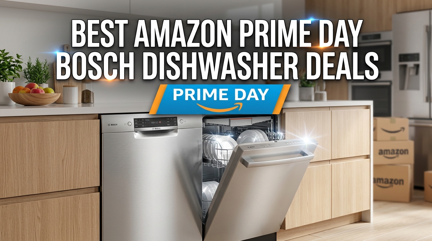 Best Amazon Prime Day Bosch Dishwasher Deals