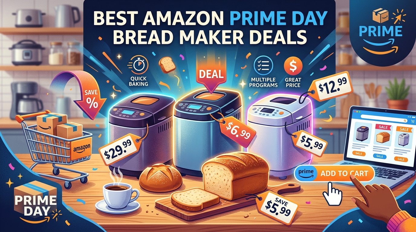 Best Amazon Prime Day Bread Maker Deals