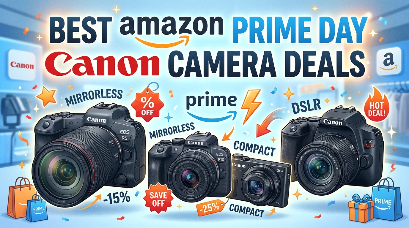 Best Amazon Prime Day Canon Camera Deals