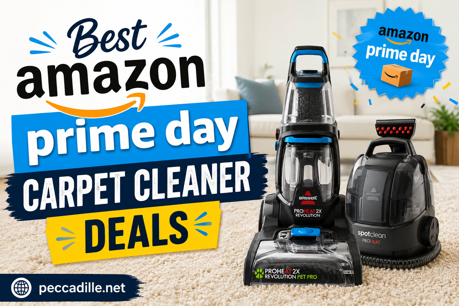 Best Amazon Prime Day Carpet Cleaner Deals