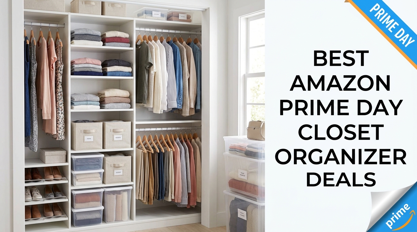 Best Amazon Prime Day Closet Organizer Deals