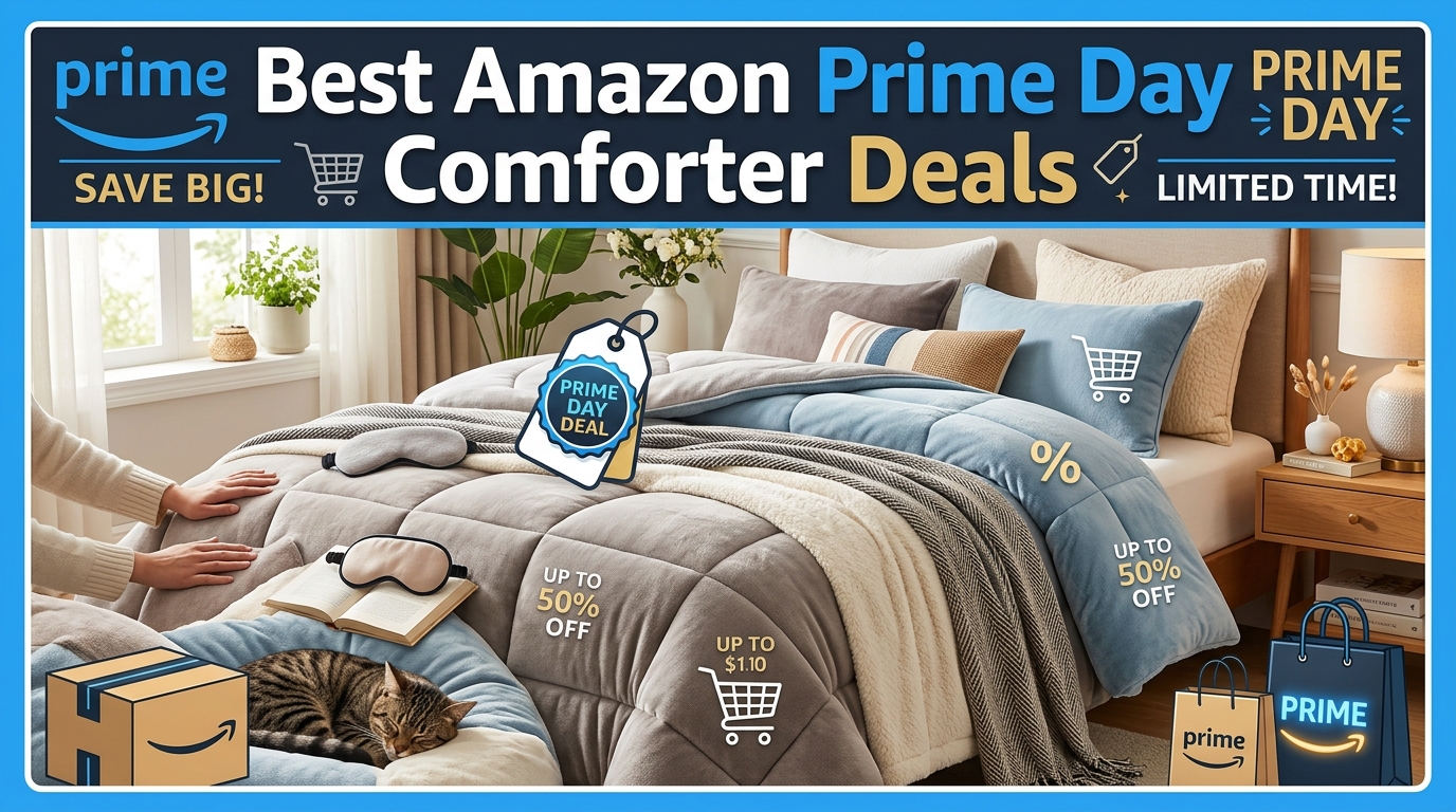 Best Amazon Prime Day Comforter Deals